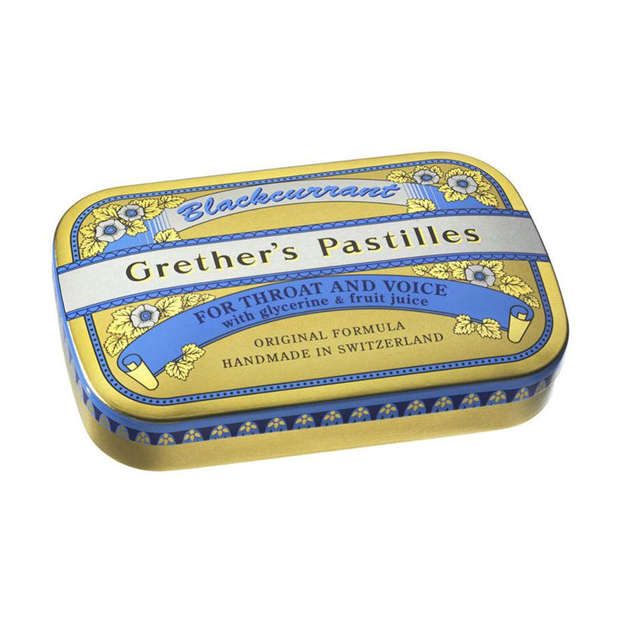 Grether's GP Blackcurrant Original Flavor Pastilles - 60g Bag | Delicious & Fruity Candy for Snacking, Gifting & Travel