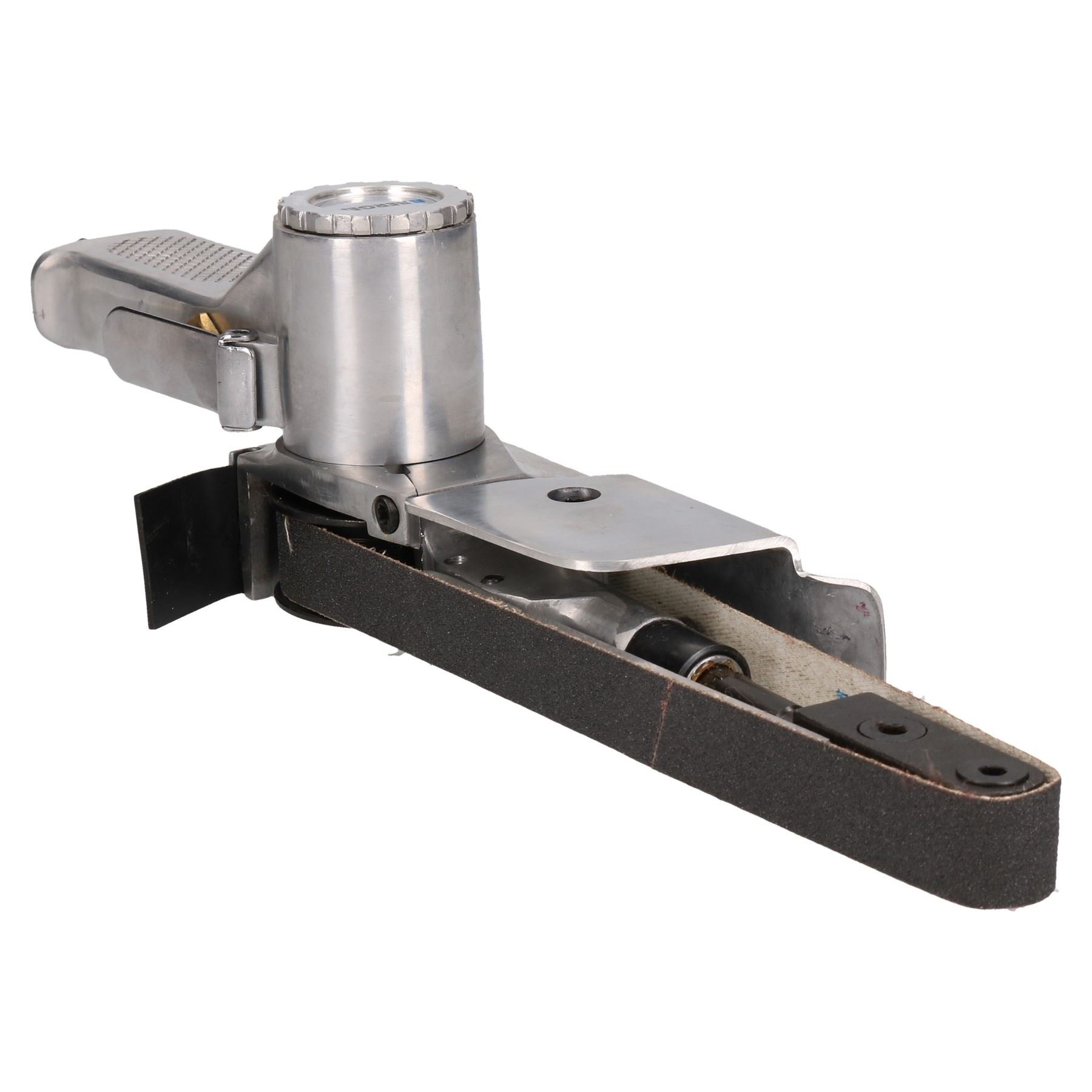 20mm Wide Air Finger Belt Sander - Power File Detail Sander with 25 Sanding Belts - Ideal for Metal Polishing, Woodworking & Automotive Detailing