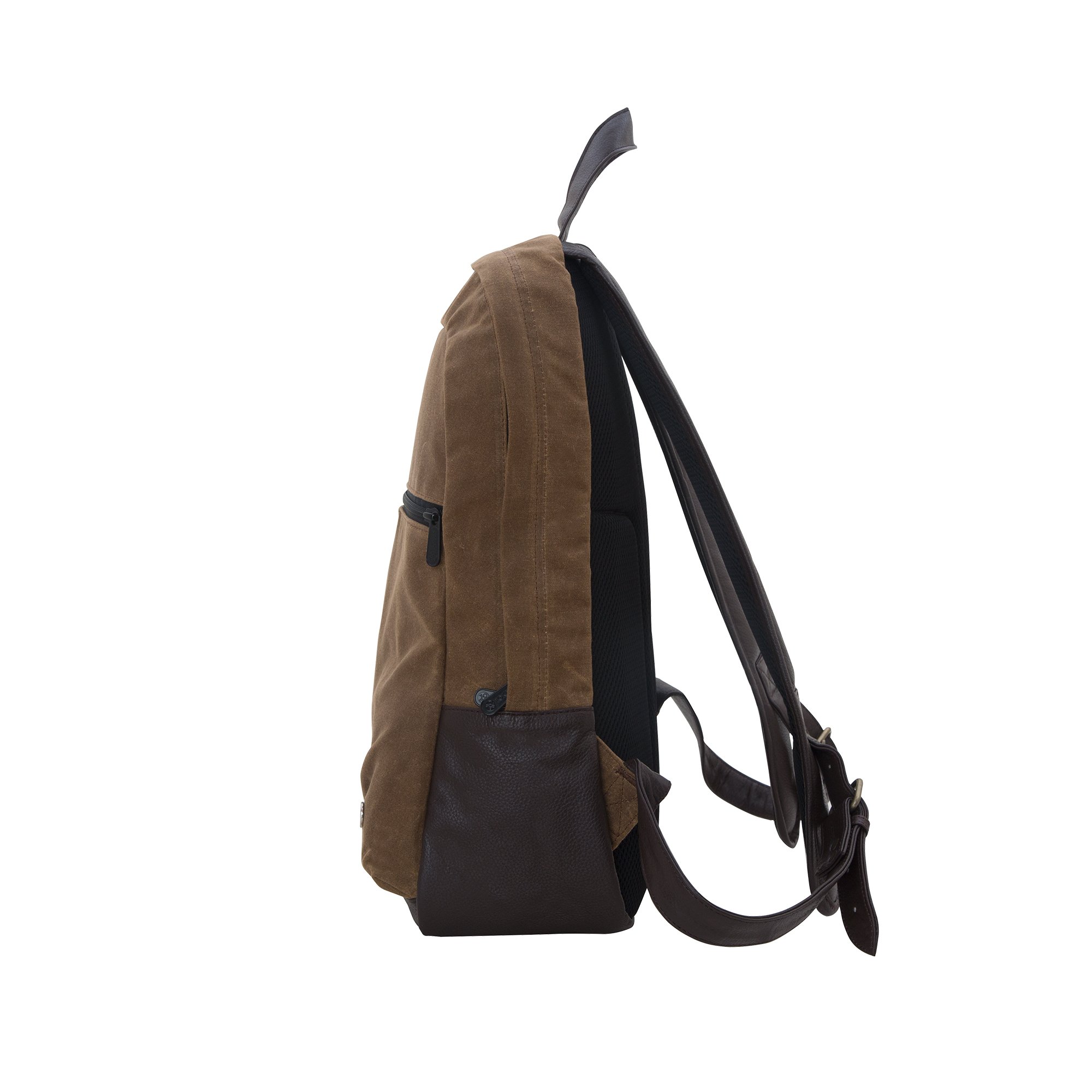 Waxed Woodhaven Backpack - Durable Field Tan Canvas Backpack for Men & Women | Perfect for Hiking, Travel & Everyday Use
