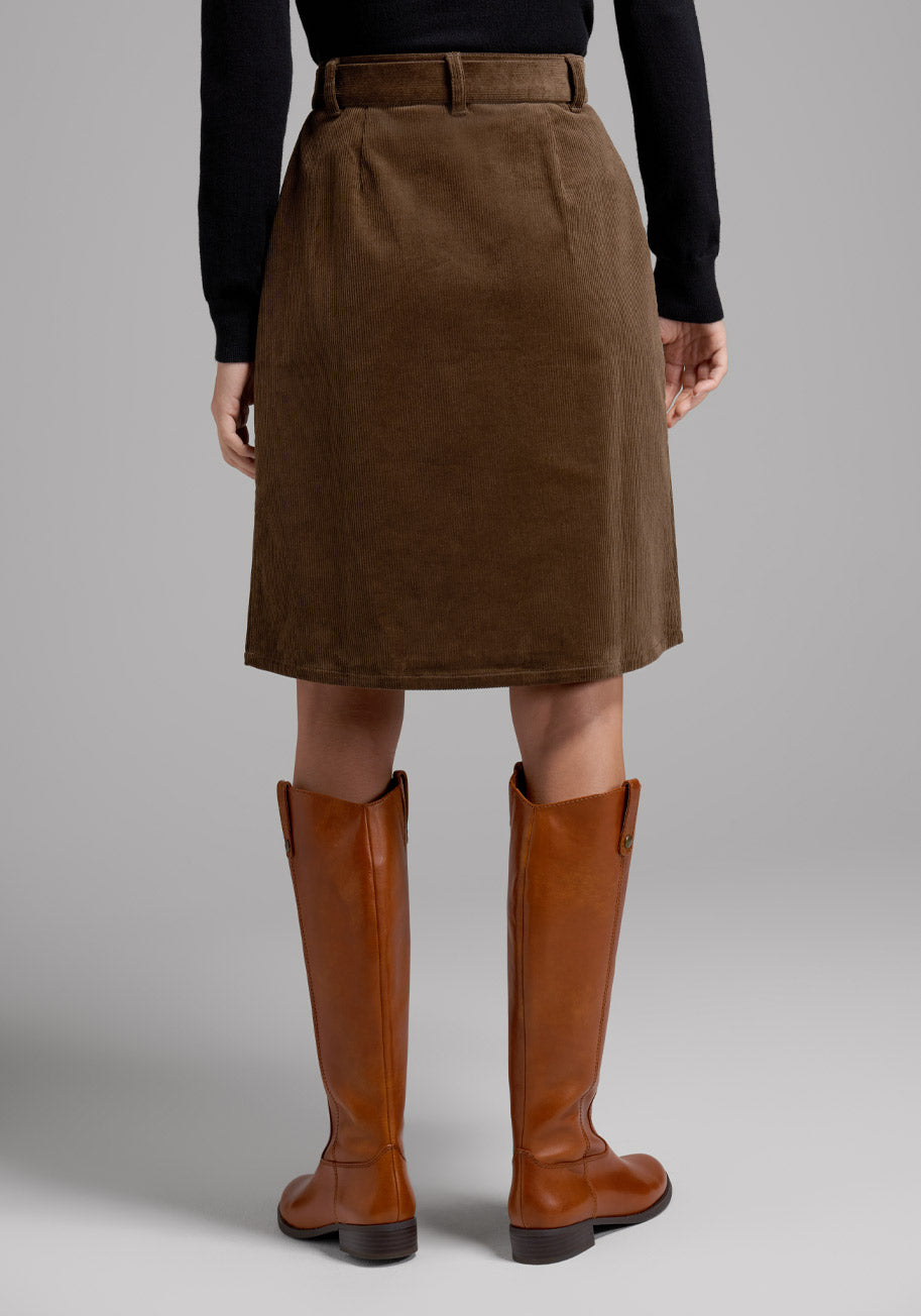 Detective A-Line Skirt for Women - Vintage Inspired High Waist Pleated Mini Skirt - Perfect for Cosplay, Halloween Costumes & Retro Fashion Outfits