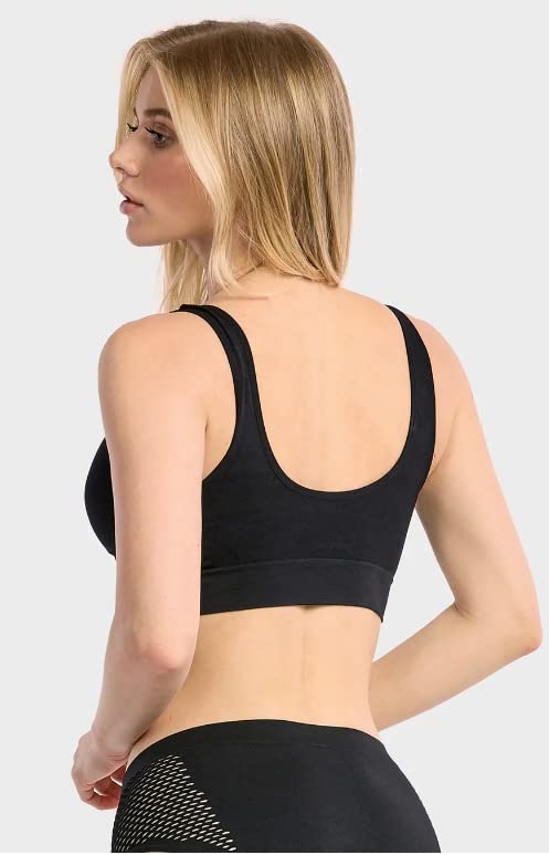 High-Quality Women's 6-Pack Sports Bras - Breathable, Supportive & Comfortable for Yoga, Running, Gym Workouts & Active Lifestyles