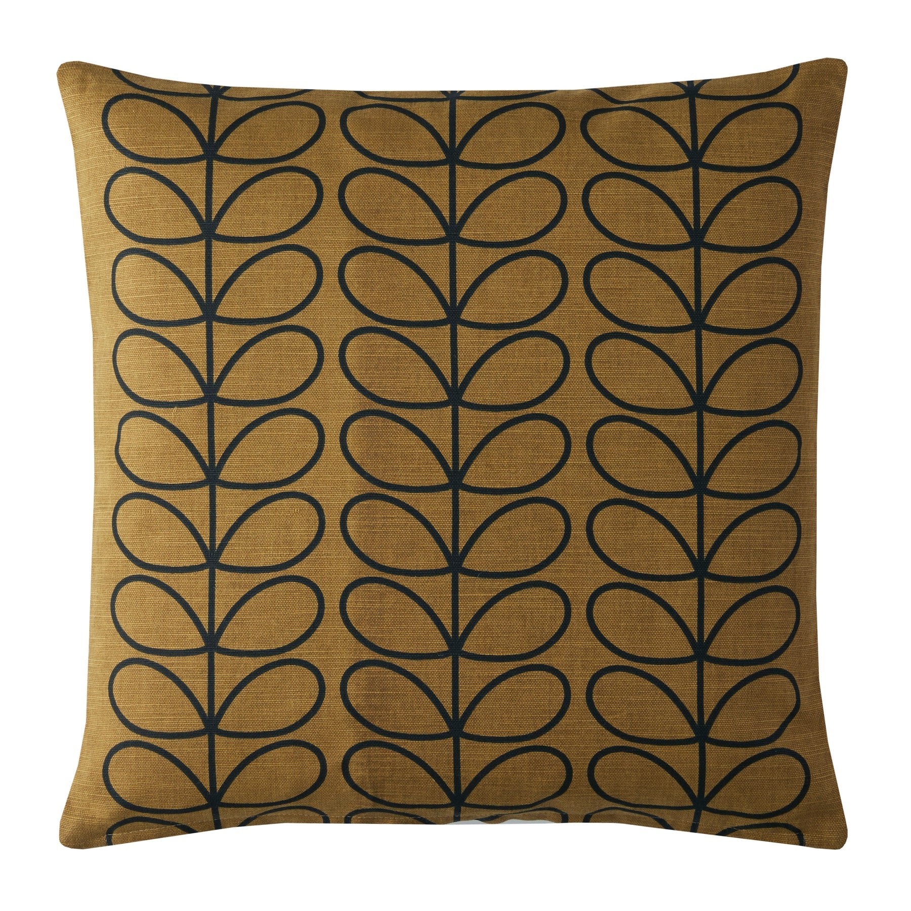 Orla Kiely Atomic Flower Cushion Cover - Primrose Yellow Home Decor Throw Pillow Case for Sofa, Bed, Living Room & Nursery
