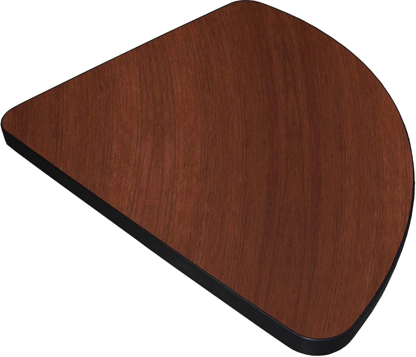 Safco Mayline Sync 90 Degree Pie Connector Table - Regal Mahogany Finish [P9024TRMH] | Conference Room & Office Furniture for Collaborative Workspaces
