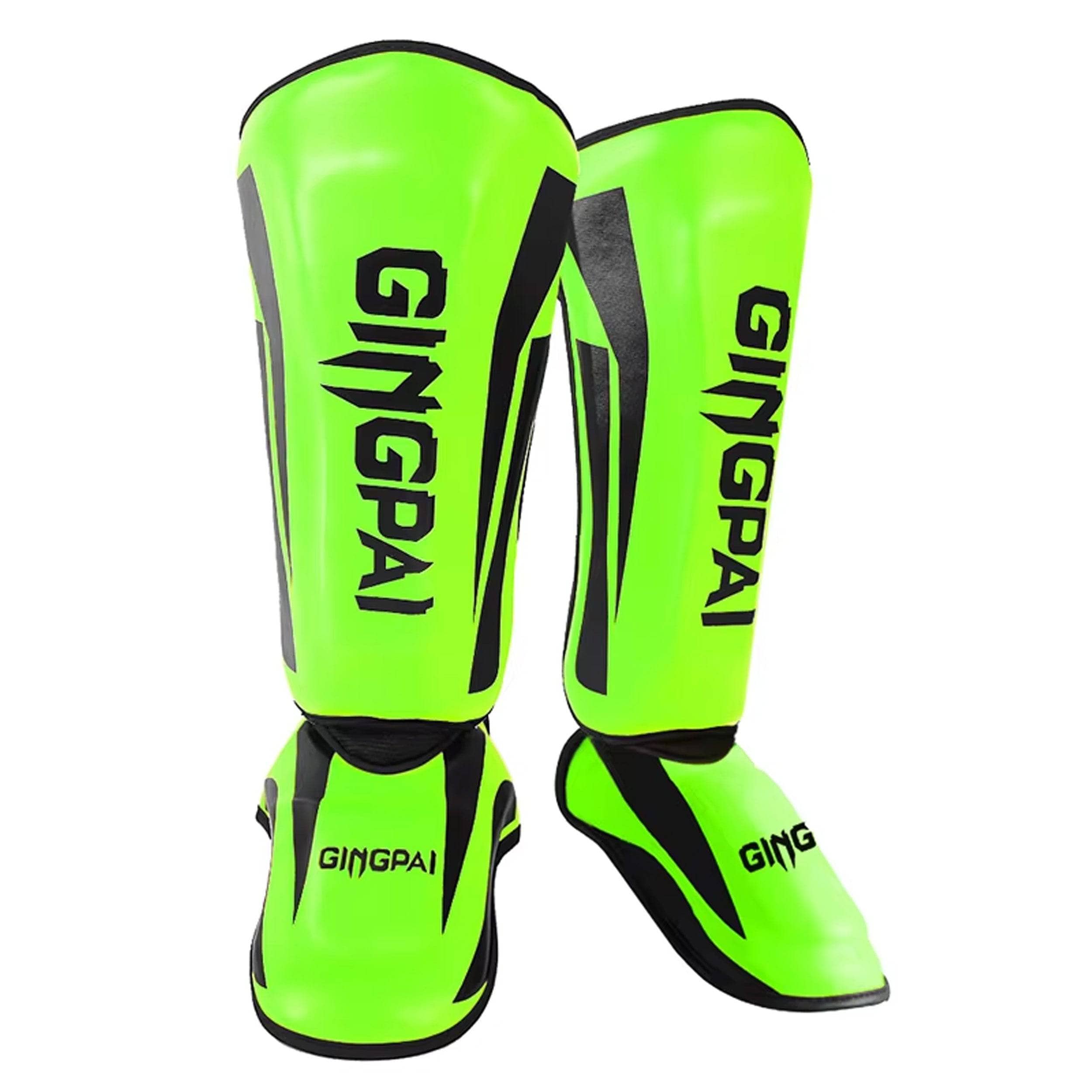 Premium Granite Muay Thai Shin Guards - Professional Kickboxing & MMA Training Protection - Ideal for Sparring, Bag Work & Competition