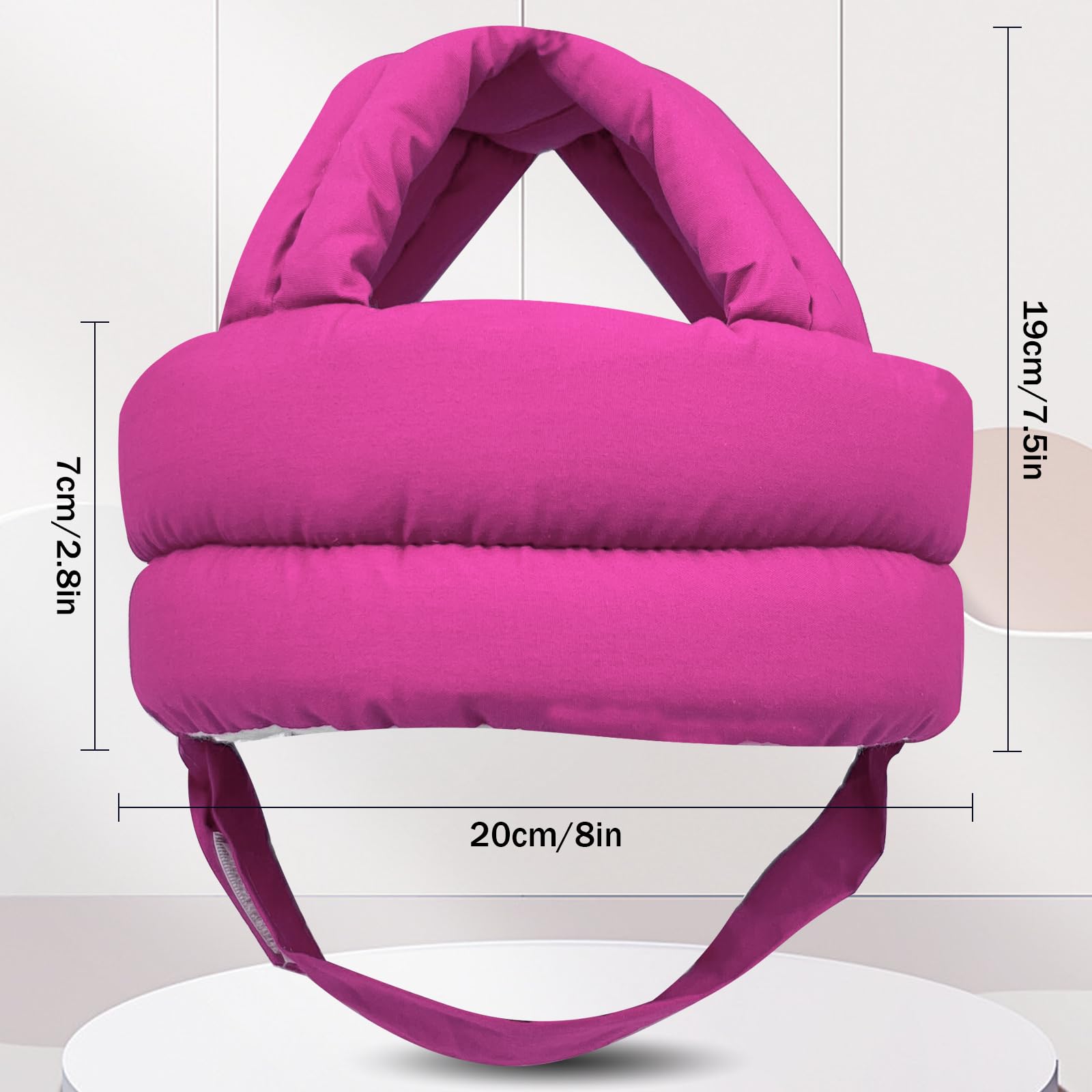 Baby Safety Helmet for Crawling & Walking - Adjustable Infant Head Protector to Prevent Bumps & Injuries | Perfect for Playtime, Learning to Walk & Toddler Activities
