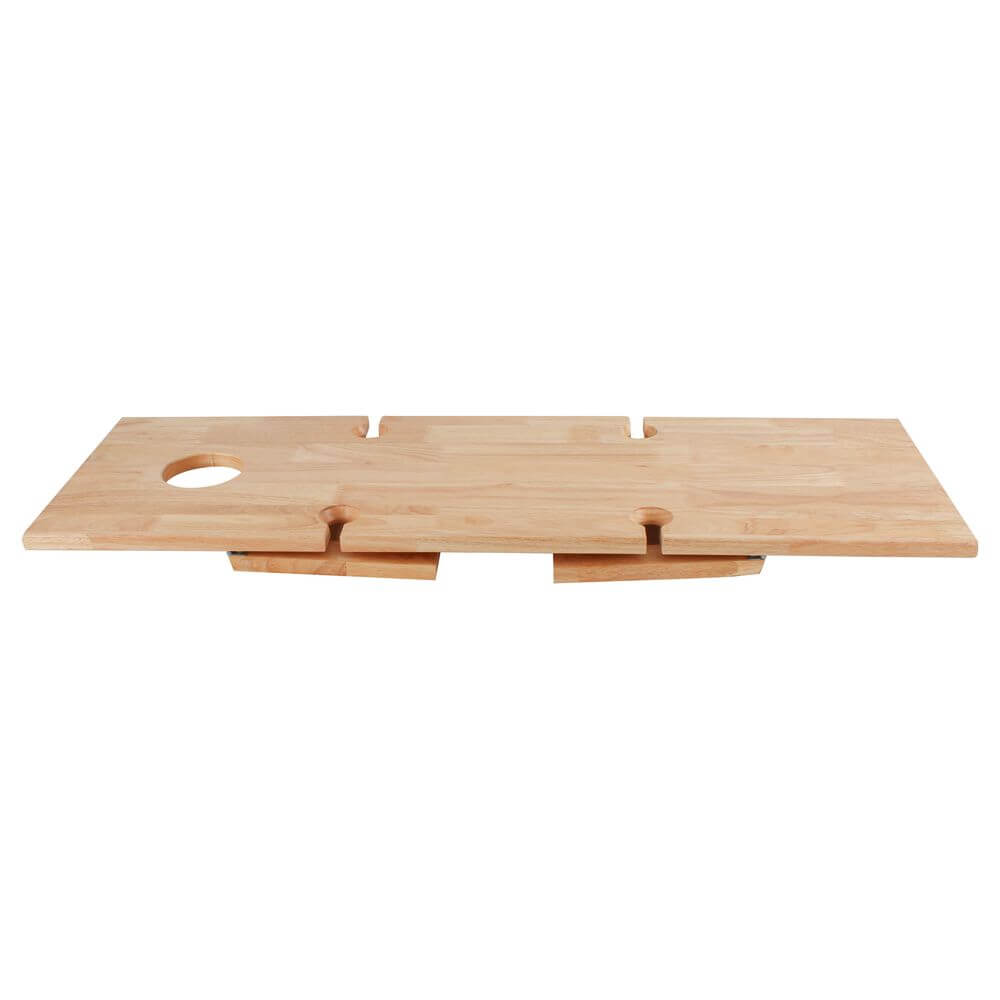 4-Person Folding Picnic Table - Portable Rectangular Outdoor Dining Table for Camping, Backyard, Park & Beach Gatherings