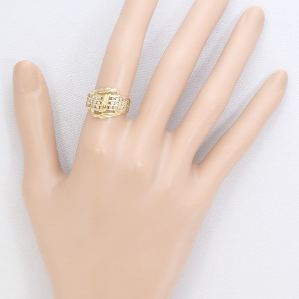 18K Yellow Gold Diamond Ring for Women - Elegant Solitaire Engagement & Wedding Band - Perfect for Proposals, Anniversaries, and Special Occasions