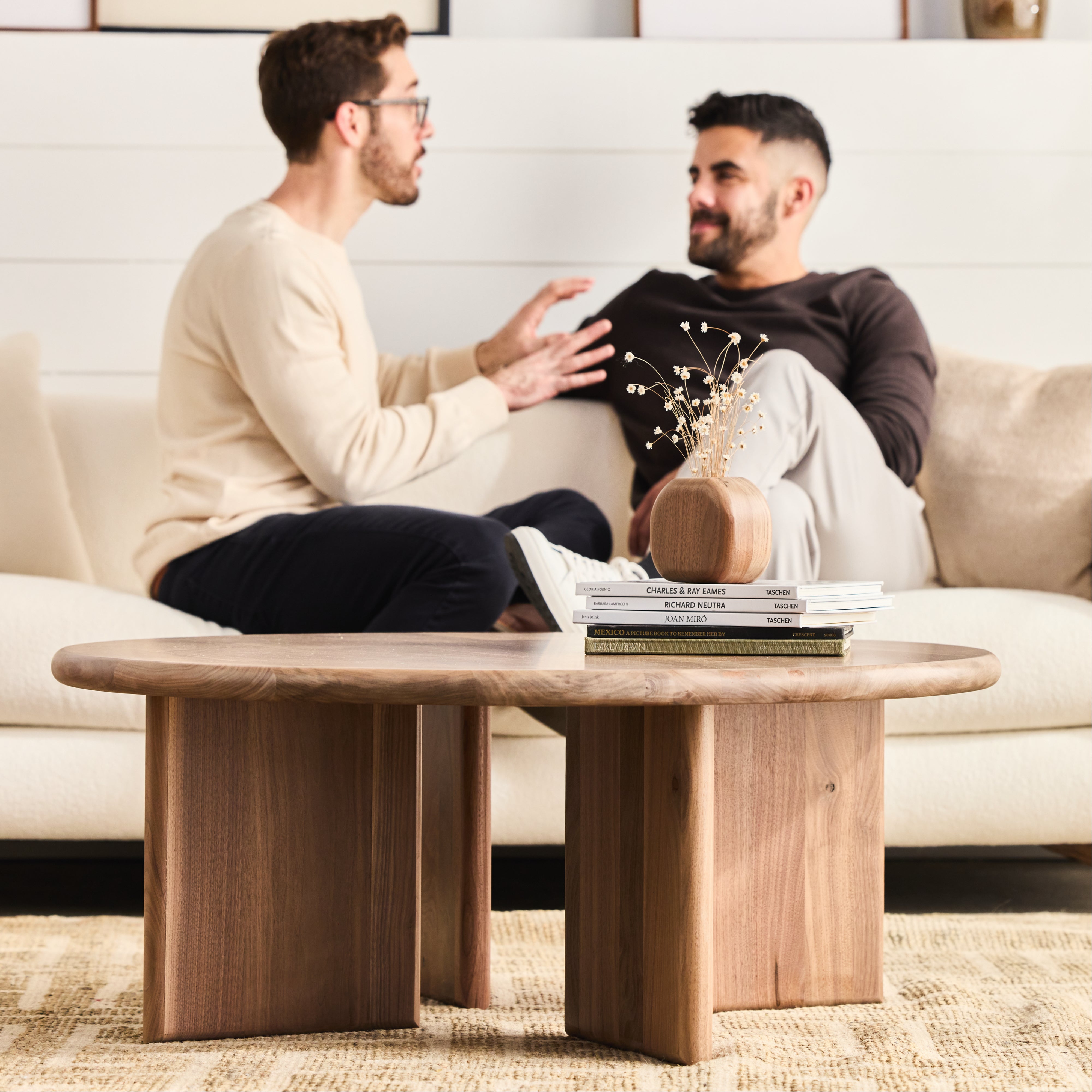 Eco-Friendly Zero Waste Coffee Table - Sustainable Wooden Living Room Furniture for Small Spaces | Perfect for Apartments, Eco-Conscious Homes & Minimalist Decor