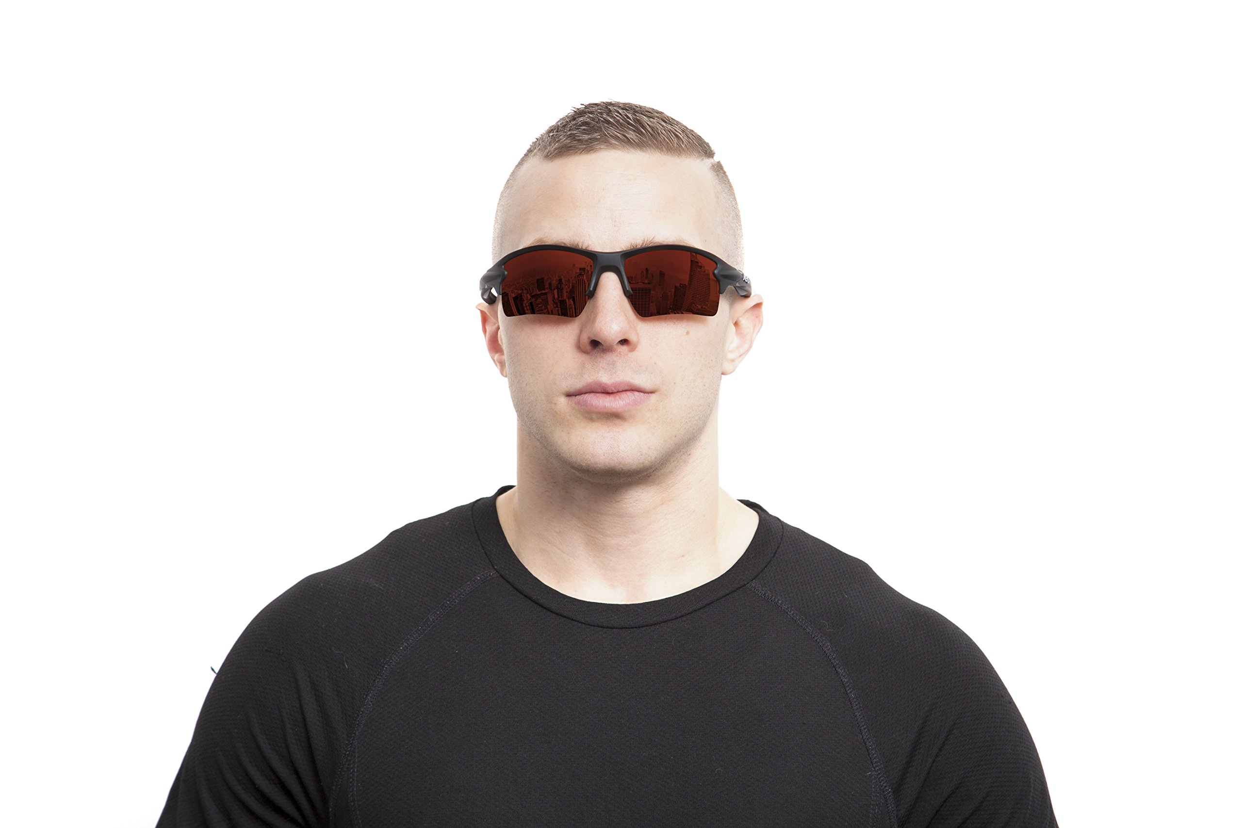 REKS Polarized Sling Blade Sunglasses - Unbreakable Frame UV Protection for Men & Women - Perfect for Driving, Fishing, and Outdoor Activities