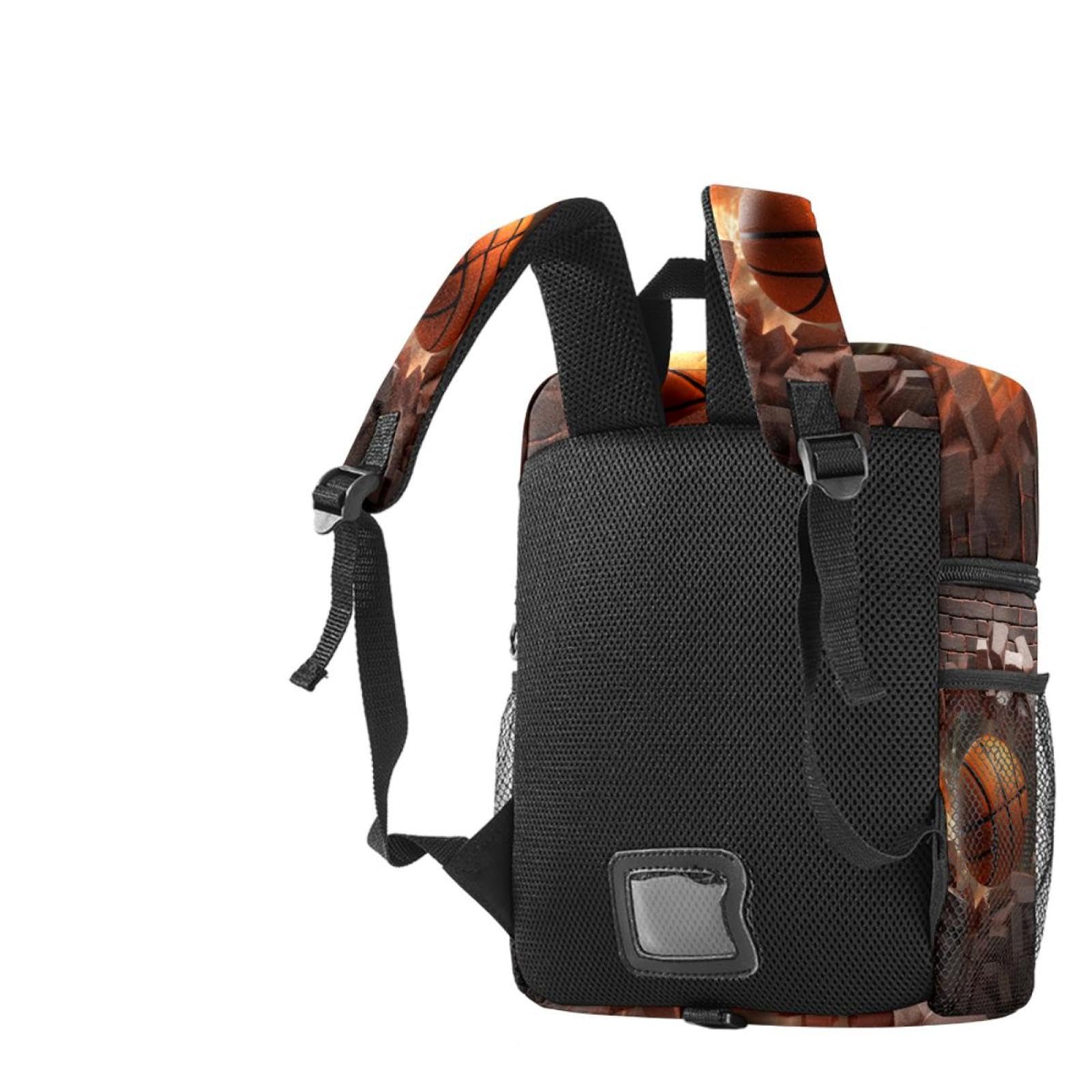 Men's & Women's Travel Backpack - Lightweight Durable Hiking Backpack for Gym, Work & Outdoor Adventures | Basketball Wall Art Abstract Design