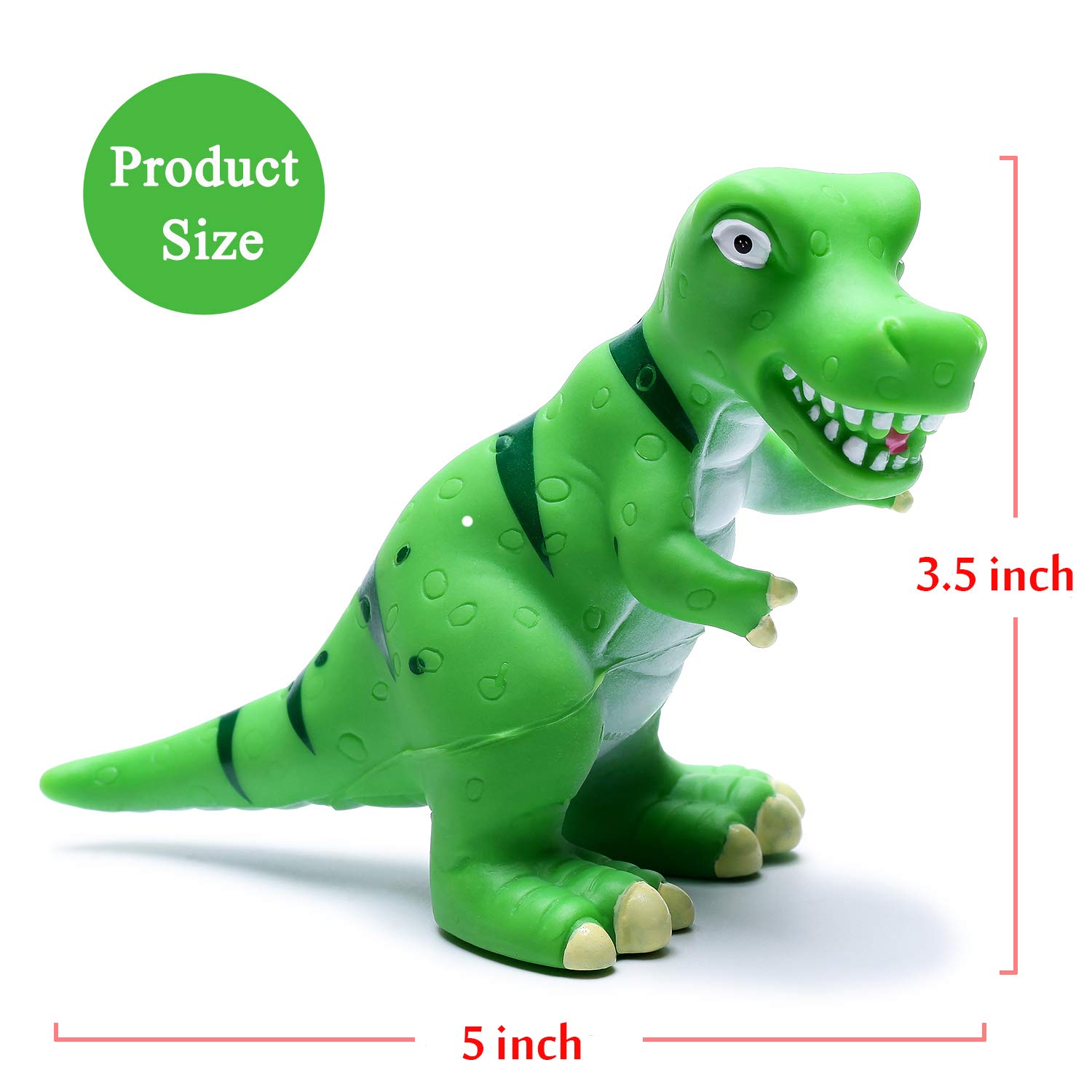 Hely Cancy Dinosaur Bath Toys for Kids - Squirt Water Play Toys for Baby Bath Time, Shower & Pool Fun | Perfect for Sensory Play, Learning & Outdoor Water Activities