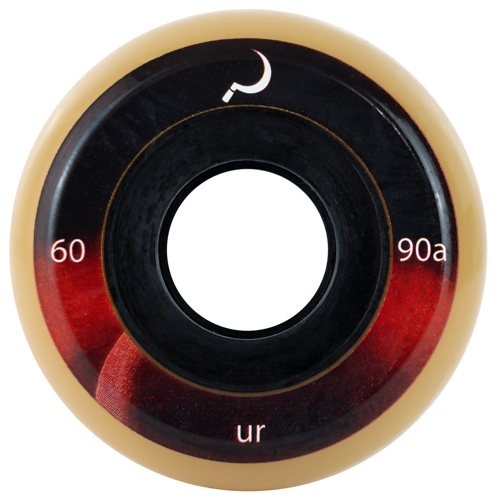 Ground Control UR Scorched 60mm Inline Skate Wheels - 4 Pack | High-Performance Wheels for Aggressive Skating, Urban Riding & Skate Parks