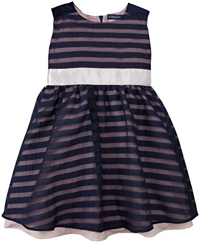Andy & Evan Girls' Sassy Organza Party Dress - Elegant Flower Girl Dress for Weddings, Birthday Parties & Special Occasions