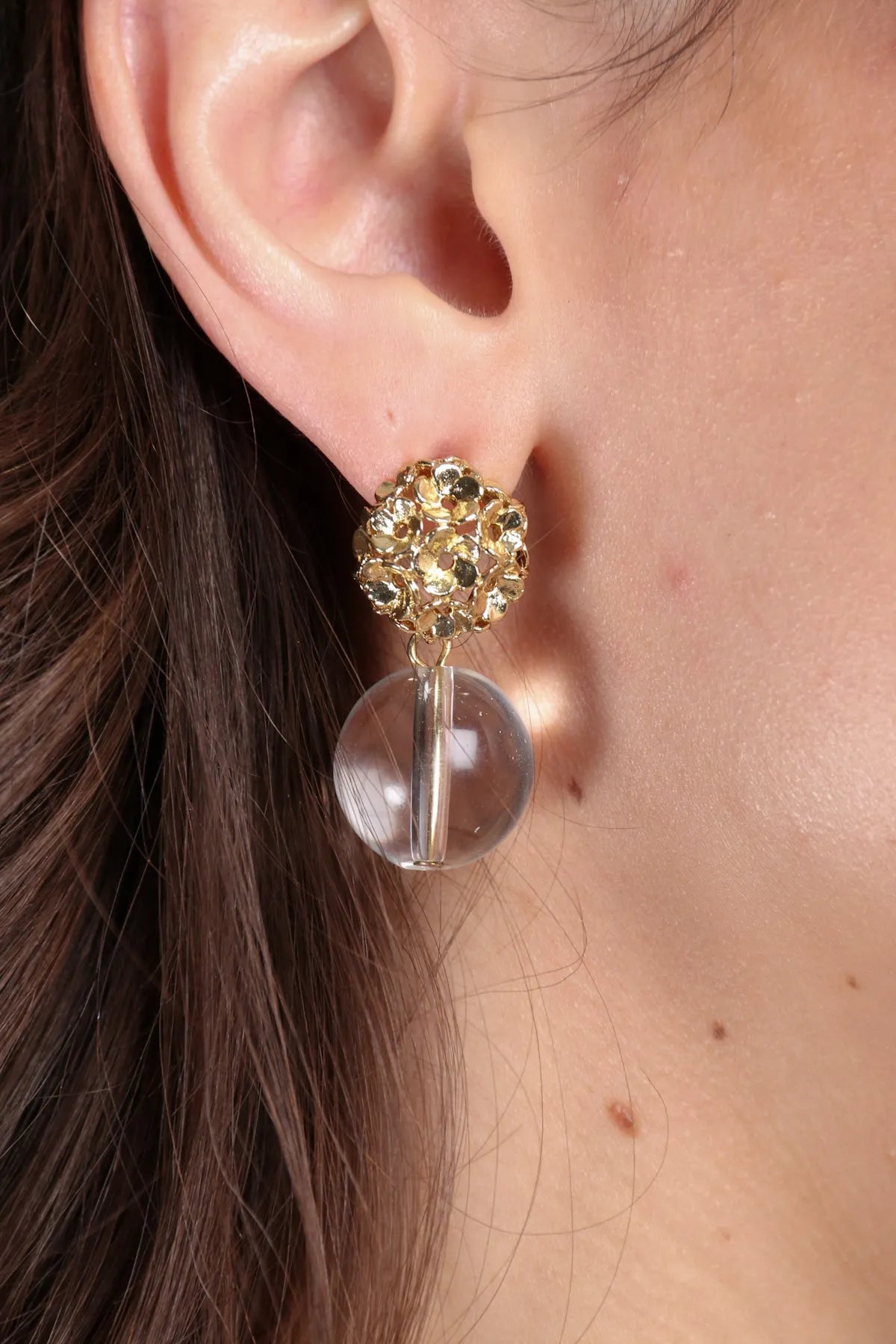 Global Garden Drop Earrings - Elegant Floral Dangle Earrings for Women | Perfect for Weddings, Parties & Everyday Wear