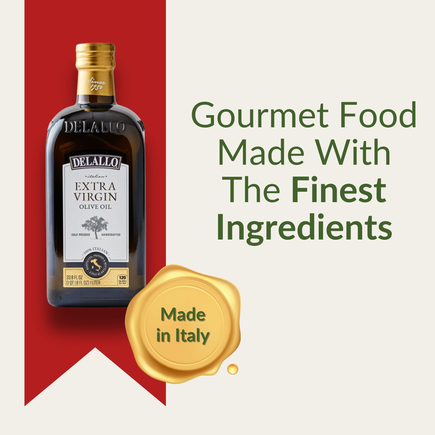 DeLallo Deluxe Italian Gourmet Gift Basket for Adults - Premium Imported Italian Food Gift Set - Perfect Holiday, Christmas & Corporate Gifting - Ideal for Dinner Parties, Hostess Gifts & Italian Food Lovers