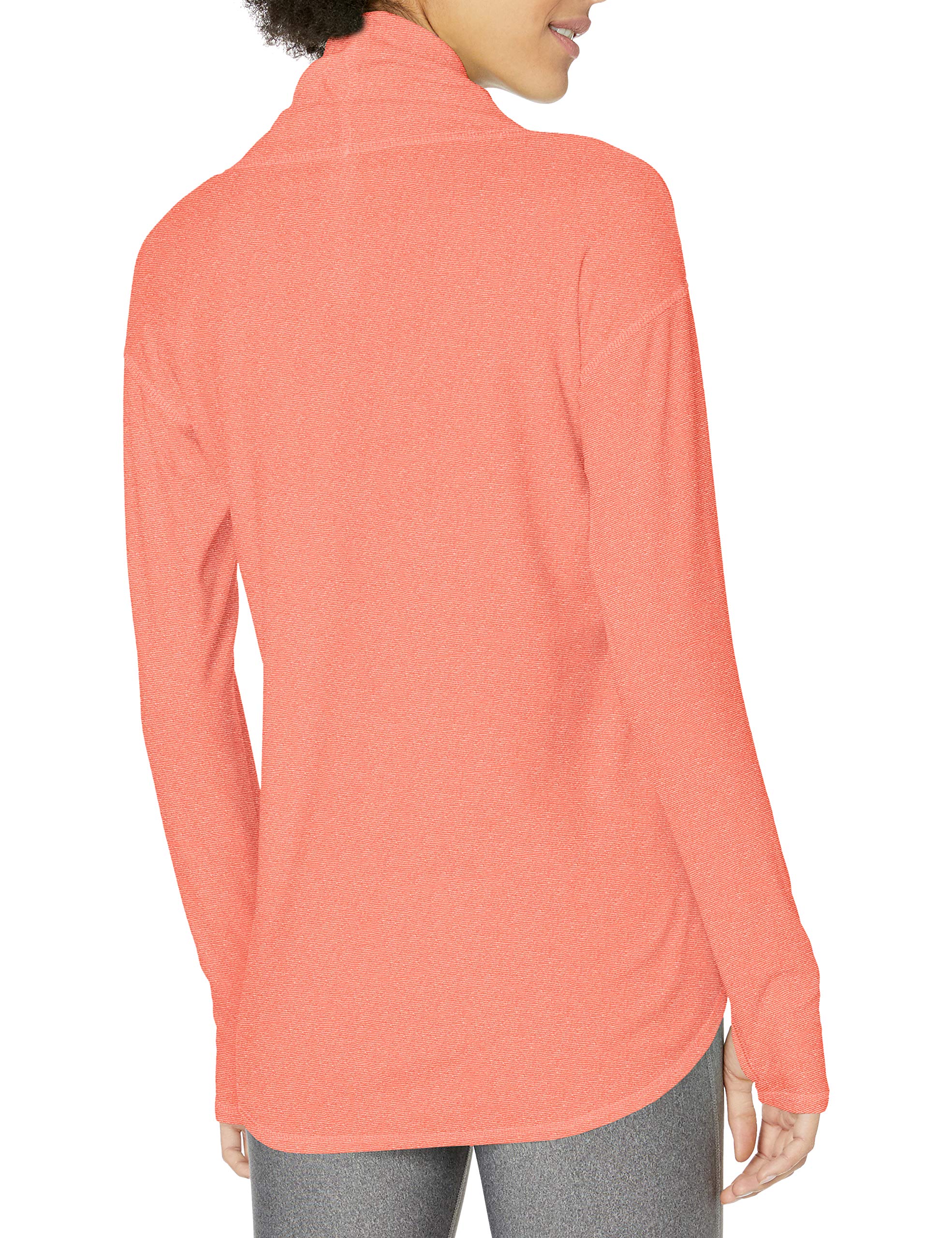 New Balance Women's Cozy Funnel Neck Long Sleeve Pullover - Soft Fleece Lined Winter Sweatshirt for Running, Yoga & Casual Wear