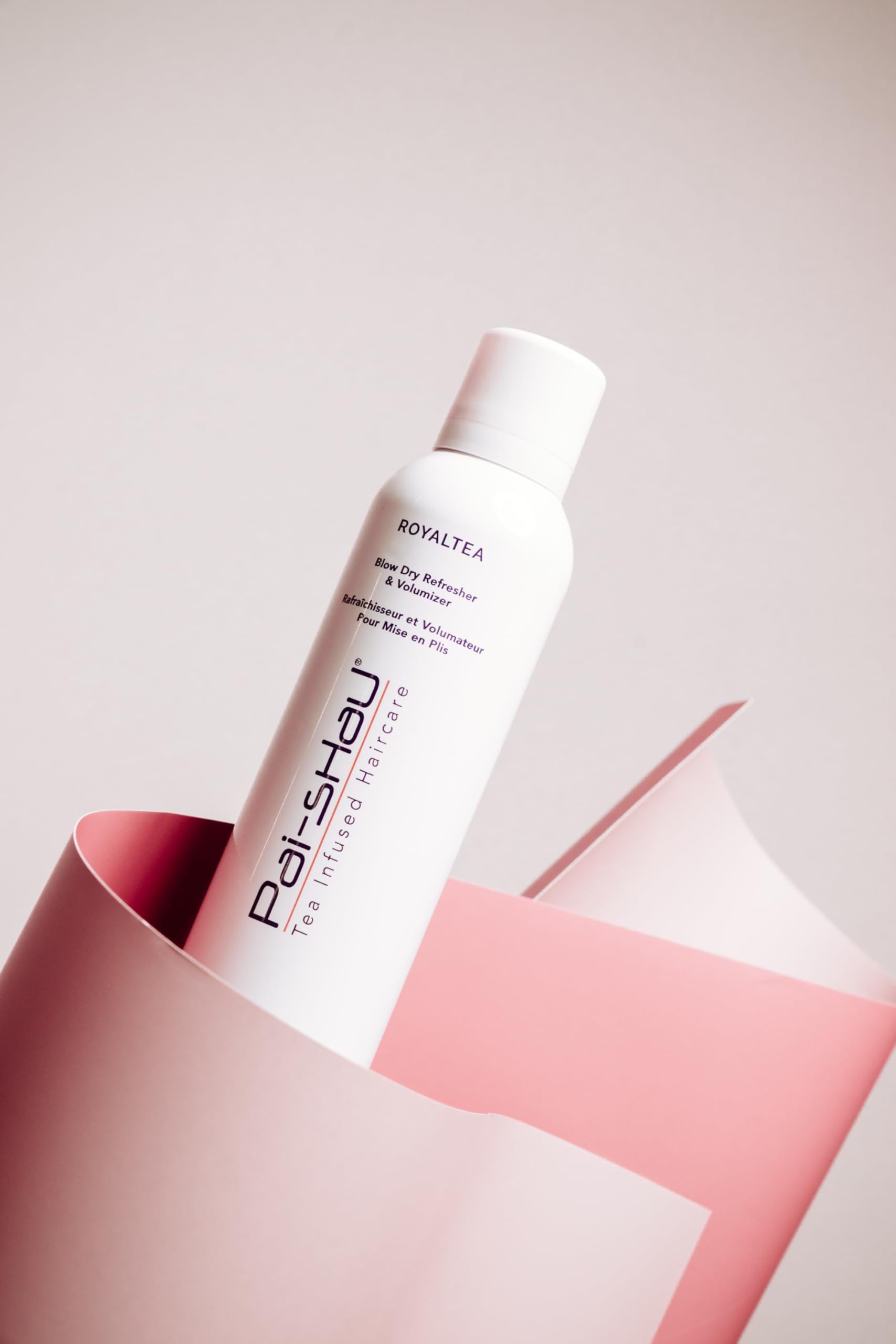 Pai-Shau RoyalTEA Dry Shampoo for All Hair Types - Volumizing & Refreshing Hair Powder - 5.5 oz (156g) - Perfect for Travel, Gym & On-The-Go Hair Care