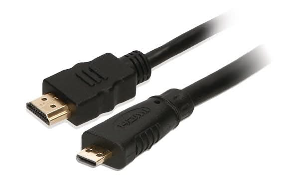 Premium 2-Pack CAB0054A HDMI Cable 1m - High-Speed Standard HDMI (Type A) to Micro HDMI (Type D) Cord - 4K 60Hz HDR - for Laptop, Camera, TV, Monitor & Home Theater Setup