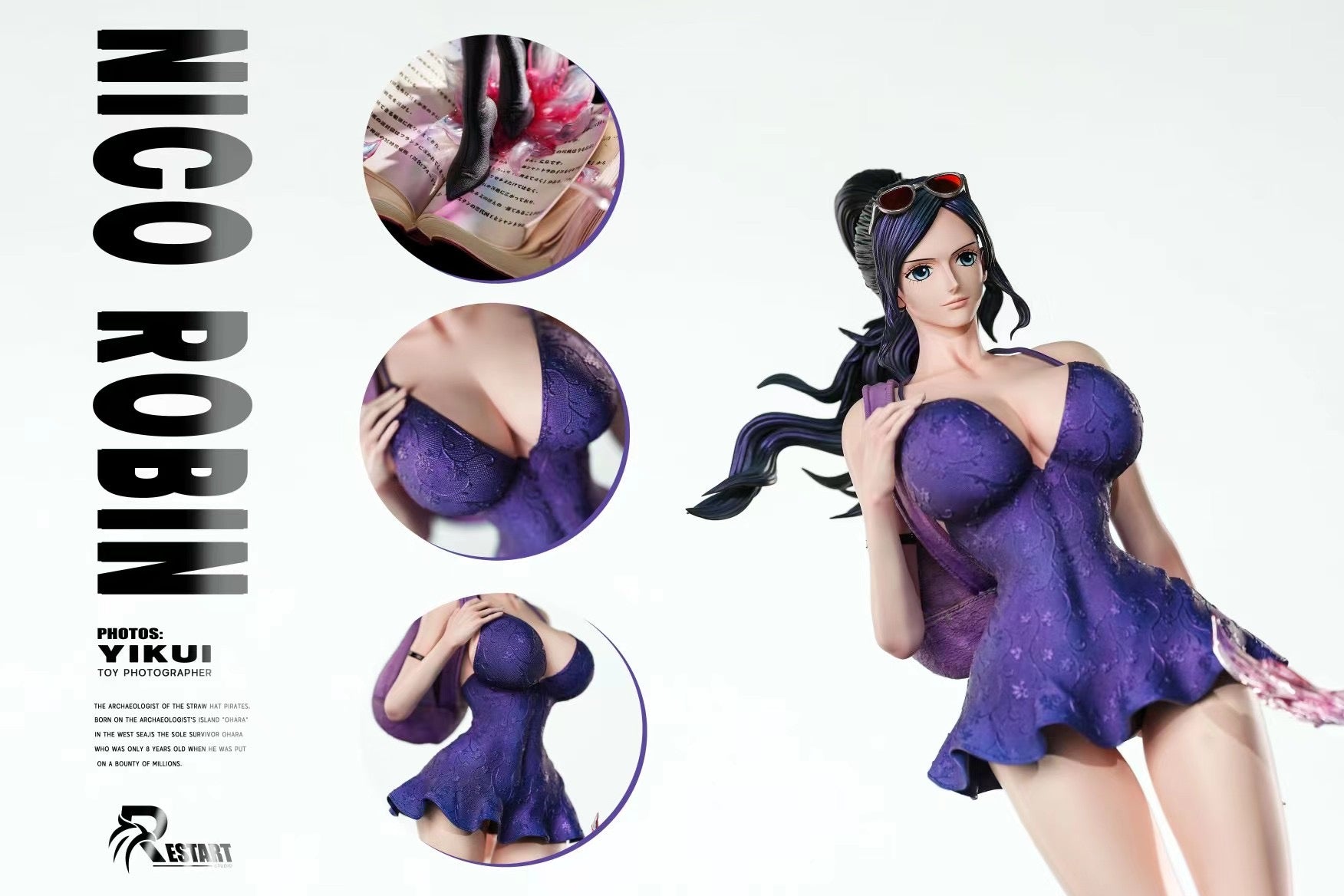 Nico Robin Cosplay Costume - One Piece Anime Outfit for Halloween & Comic Con | Restart Studio