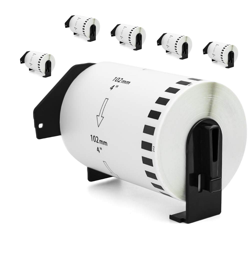 Label Orison DK-2243 Continuous White Paper Labels 4