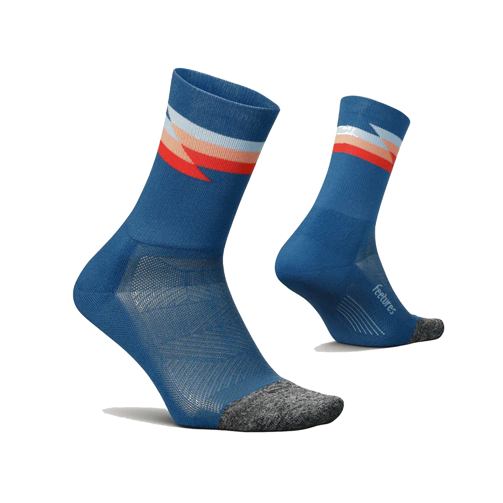 Feetures Elite Ultra Light Cushion Mini Crew Socks for Men & Women - Perfect for Running, Hiking & Everyday Comfort