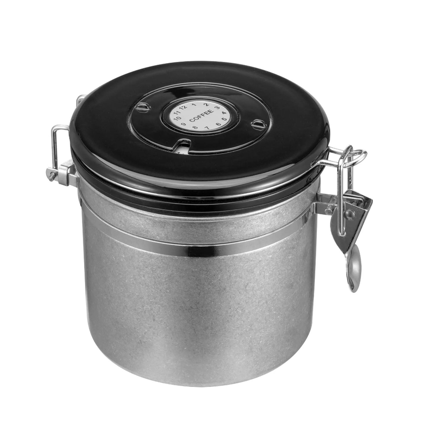 I.XXI 1500ml Stainless Steel Coffee Canister - Airtight Container for Fresh Coffee Storage at Home, Office, or Cafe
