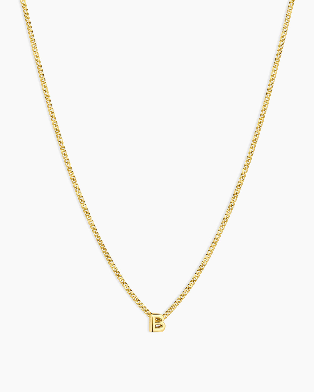 Wilder Mini Alphabet Necklace - Personalized Initial Pendant for Women | Dainty Gold Letter Necklace for Everyday Wear, Gift for Her, Birthday, Anniversary