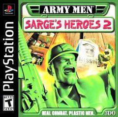 Army Men Sarge's Heroes 2 - Complete in Box (CIB) for PlayStation 1 - Classic Strategy War Video Game for Retro Gaming Enthusiasts - Perfect for Nostalgic Battles and Collectors