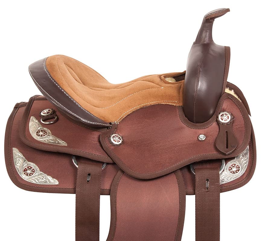 Premium Synthetic Western Horse Saddle - 14