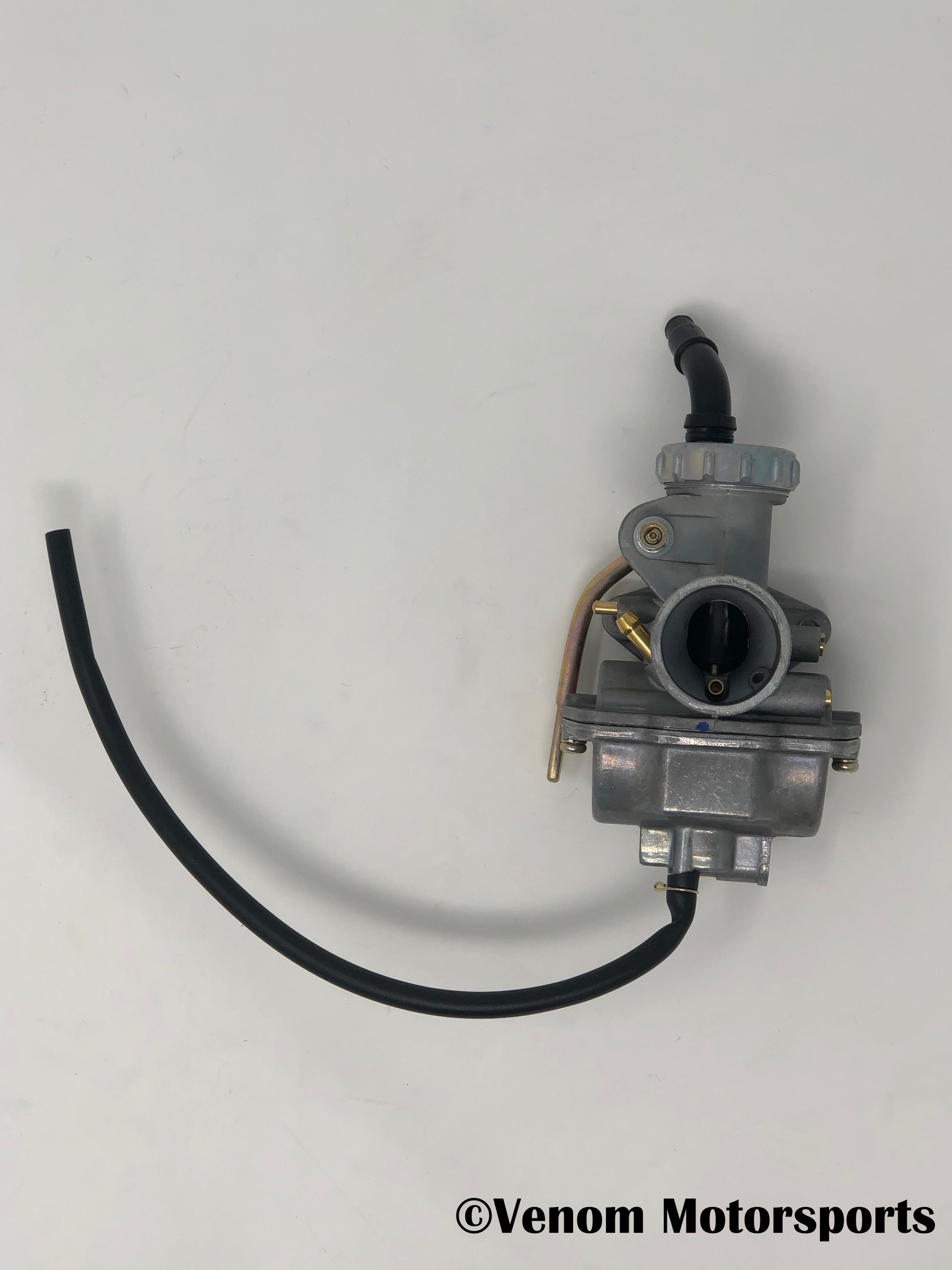 High-Performance Replacement Carburetor for 110cc & 125cc ATVs - Compatible with Venom Models - Perfect for Off-Roading, Trail Riding & Dirt Bike Maintenance