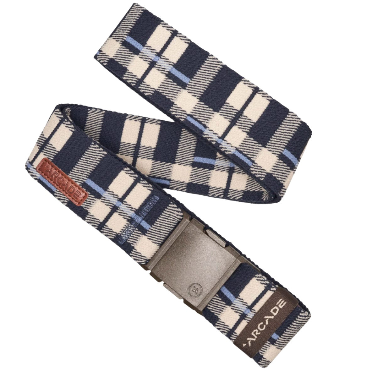 2024 Arcade Plaid Stretch Belt - Adjustable Waistband for Men & Women | Perfect for Gaming, Cosplay & Casual Outfits