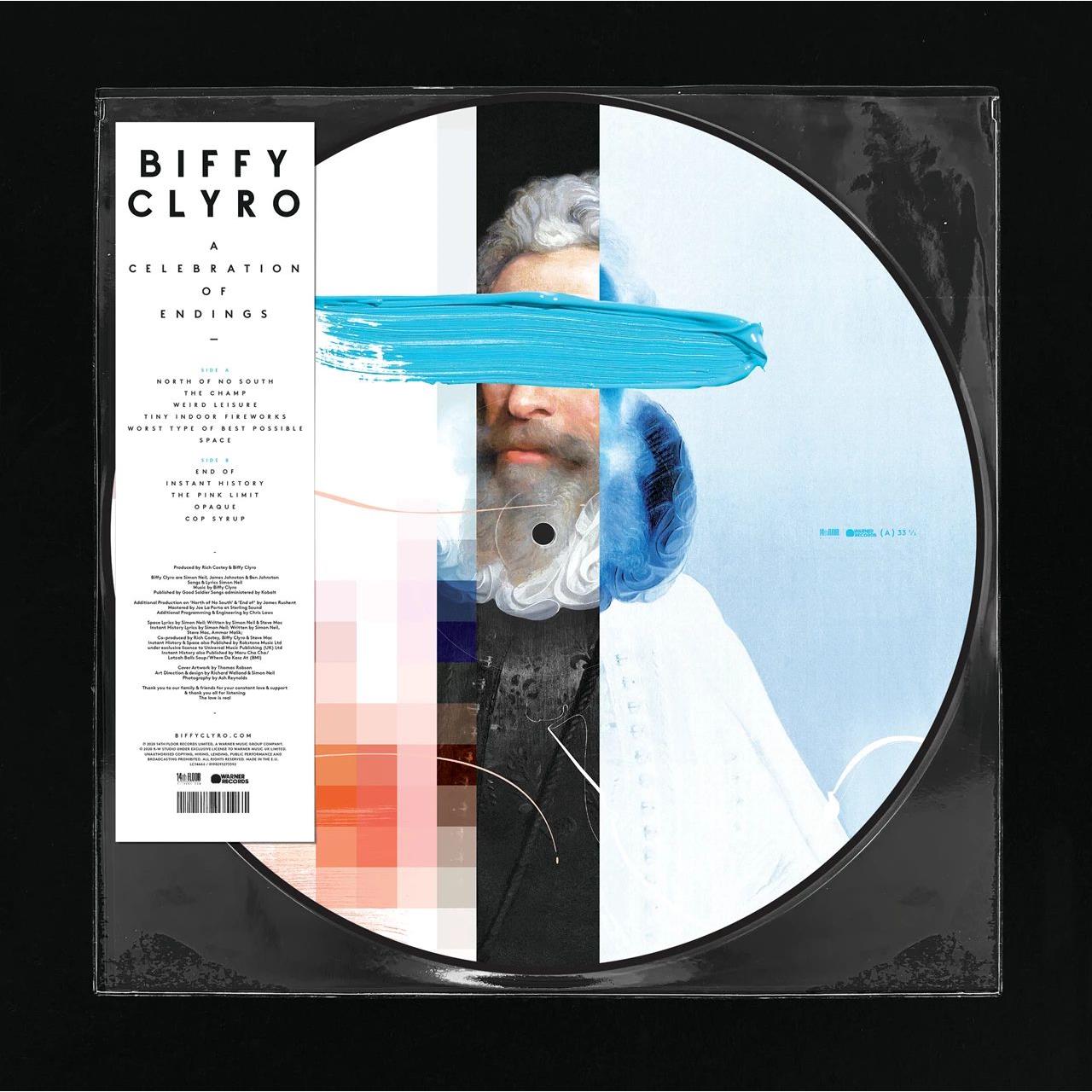 JB Hi Fi AU Exclusive Picture Disc Vinyl - A Celebration Of Endings | Limited Edition Music Collectible for Vinyl Enthusiasts & Home Decor