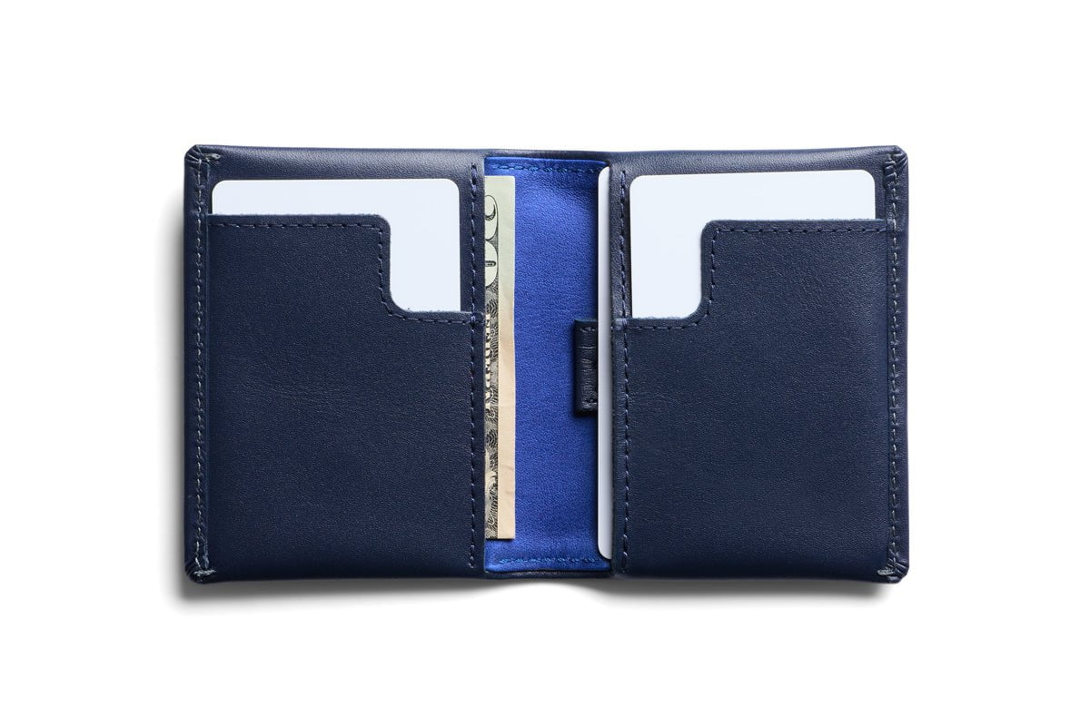 Bellroy Slim Sleeve Wallet - Ultra-Thin Minimalist RFID Blocking Leather Wallet for Men - Perfect for Everyday Carry & Travel Essentials
