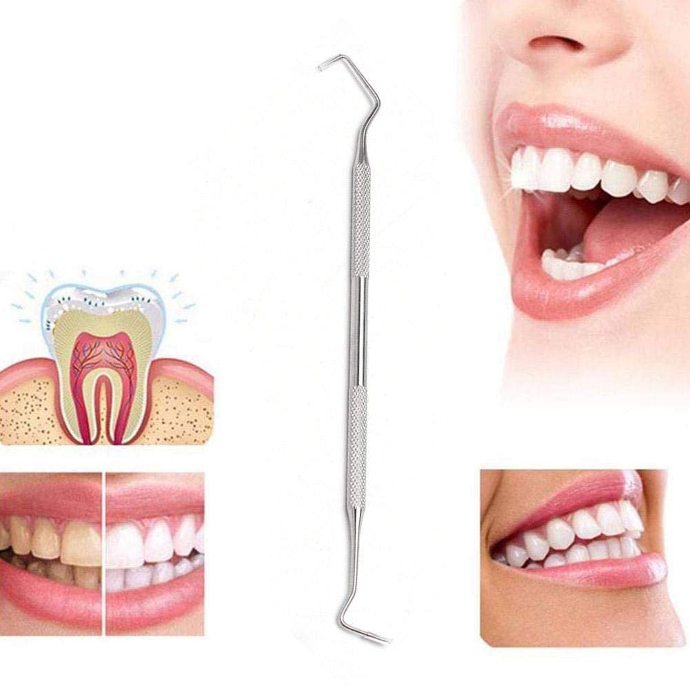 Professional Dental Scaler Tool - Teeth Cleaning Kit for Tartar & Plaque Removal - Dentist-Recommended Calculus Remover for Oral Hygiene - Perfect for Home & Travel Dental Care