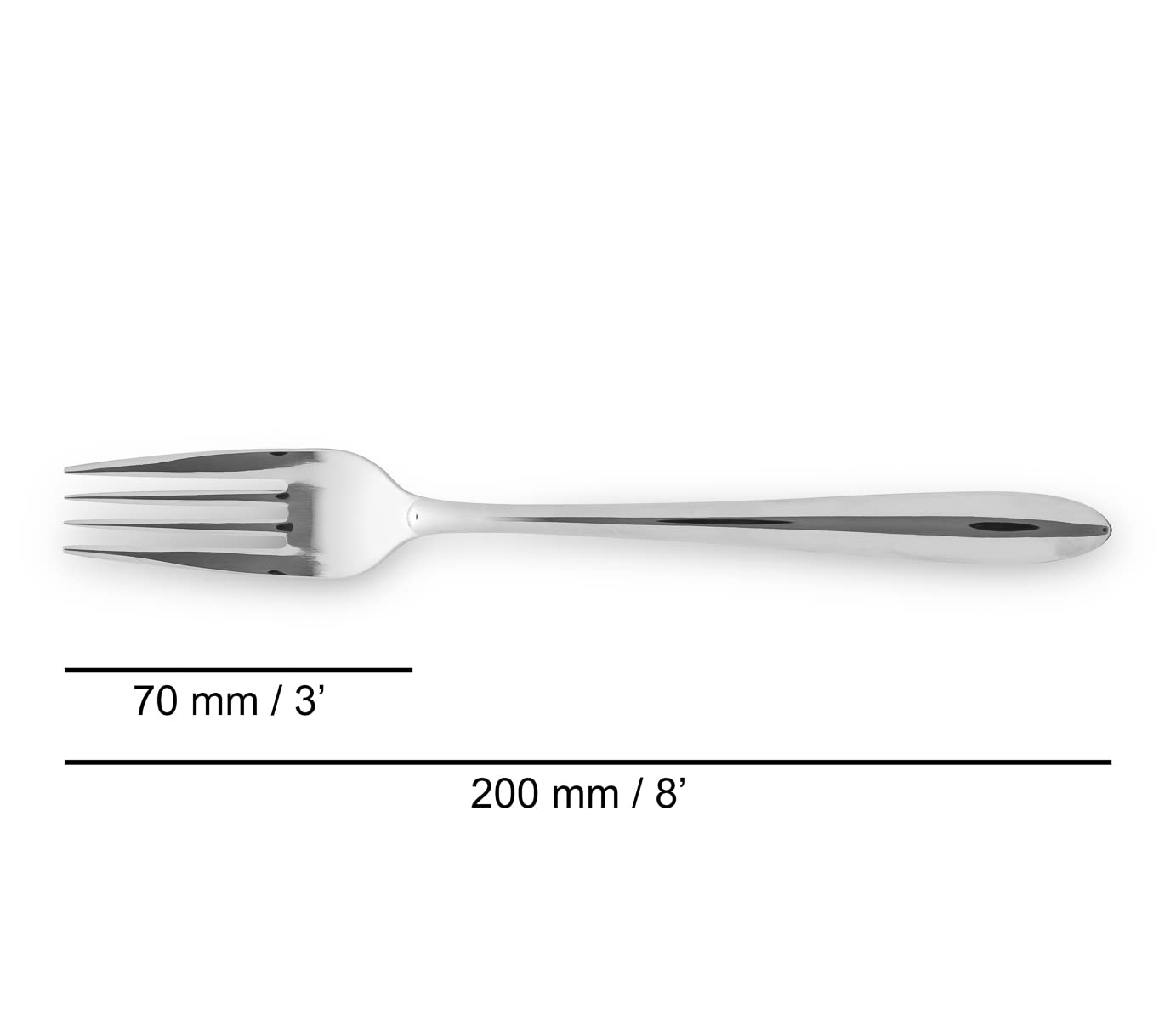Premium Arcos 24-Piece Stainless Steel Flatware Set - 6 Knives, 12 Spoons & 6 Forks - Elegant Monoblock Design for Dining, Gifts & Kitchen Essentials