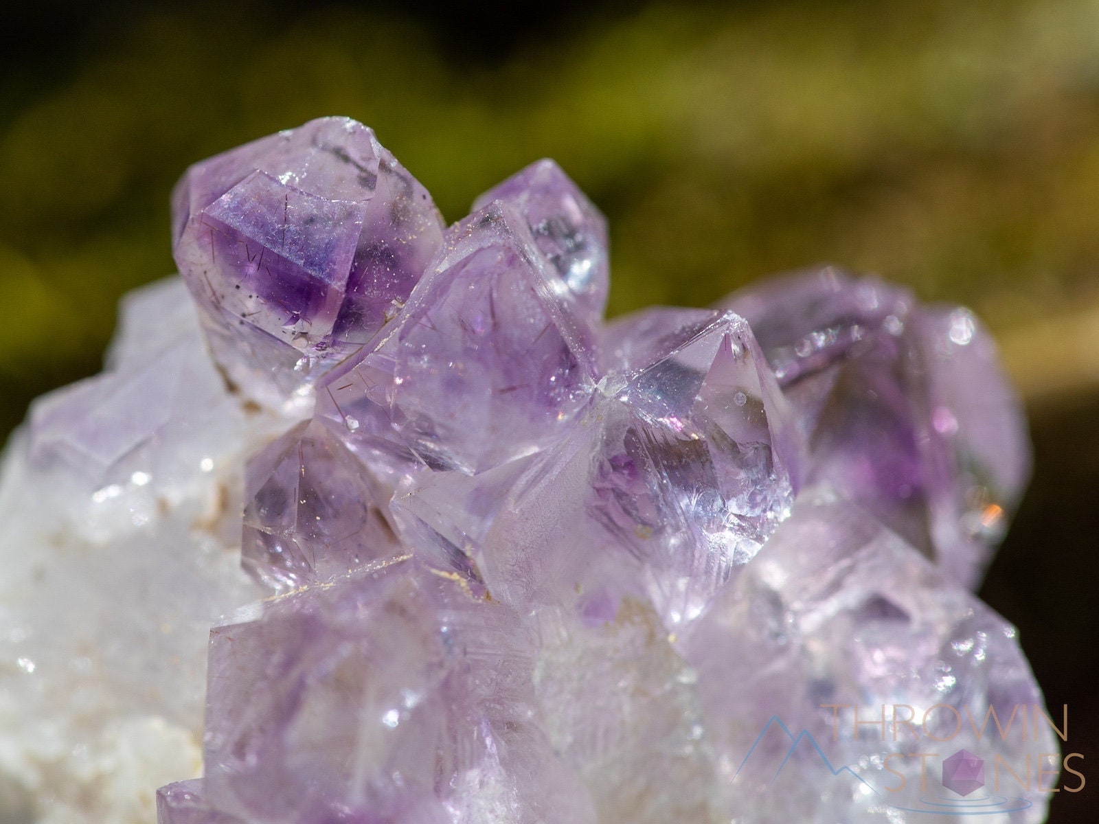 Natural Amethyst Raw Crystal Cluster - February Birthstone, Healing Stone, Unique Spiritual Gift for Women & Men, Boho Home Decor, Meditation & Energy Healing - Perfect for Bedroom, Office & Yoga Space