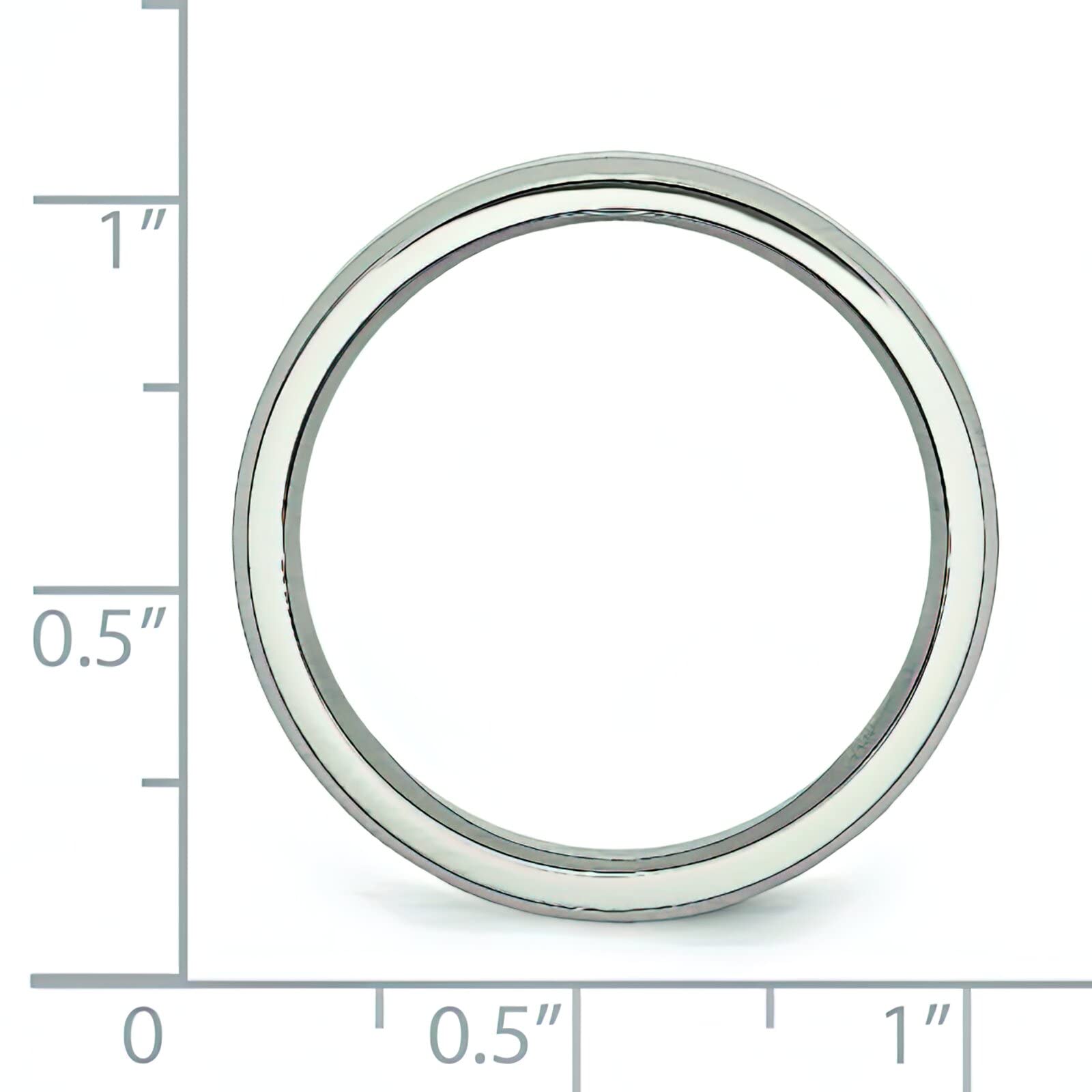 6mm Brushed Titanium Men's Wedding Ring Band - Size 13 - Durable & Comfortable for Everyday Wear, Anniversary Gift
