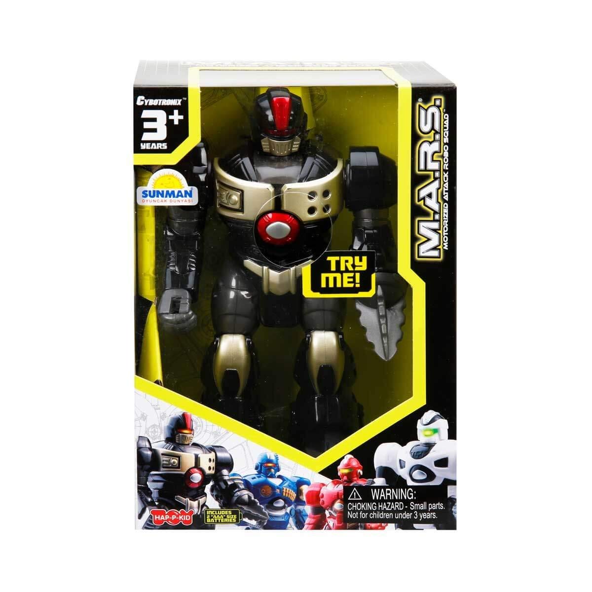 Cybotronix M.A.R.S. Attack Robots - 18cm Action Figure Collectible Toy with Color Variations - Perfect for Kids, Collectors & Sci-Fi Fans | Battle Play, Display & Gift Idea