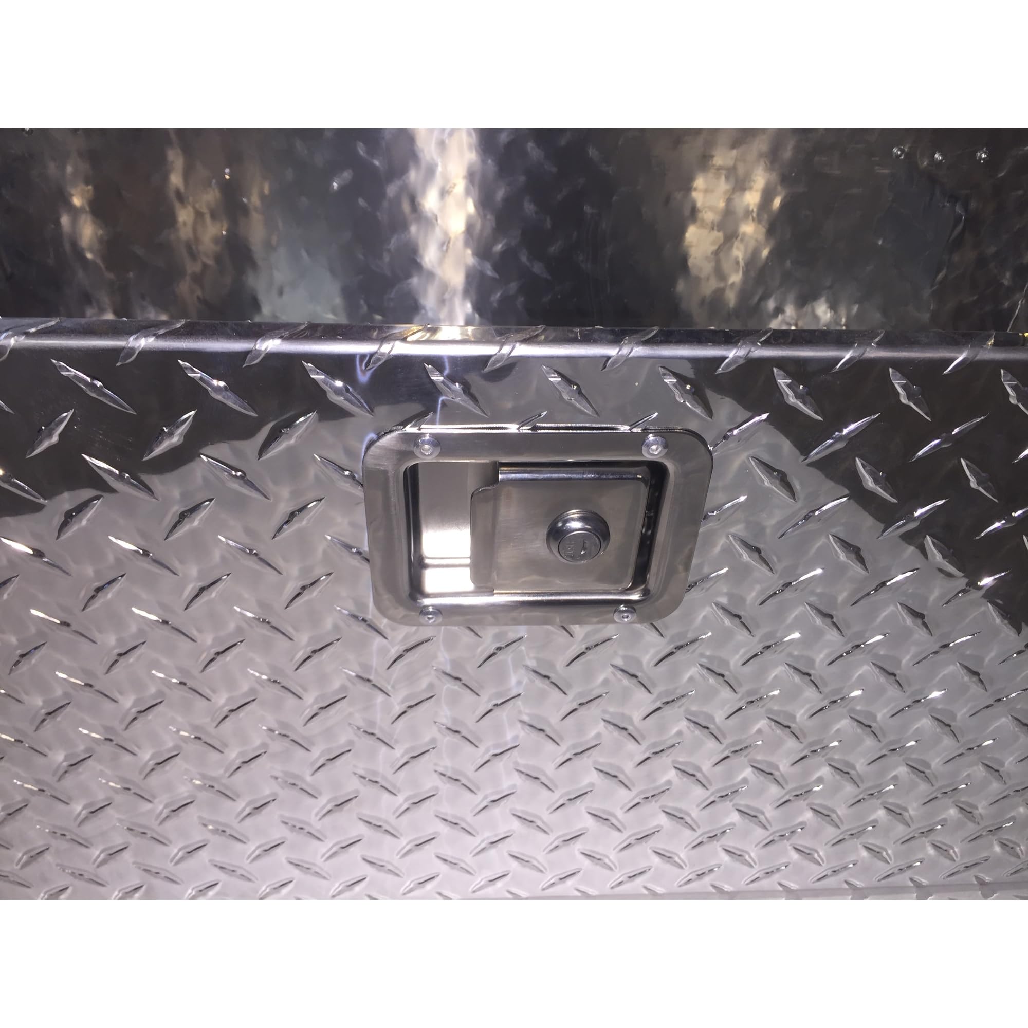 Diamond Plate ATV UTV Aluminum Tool Box - 31