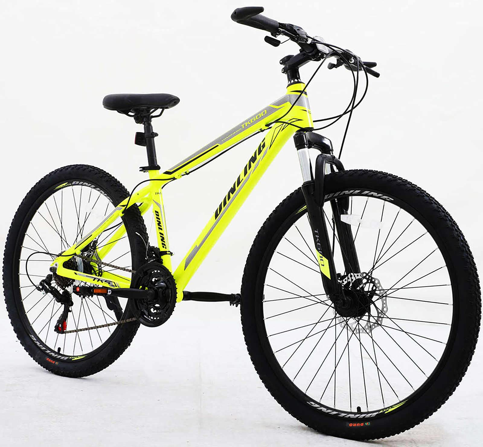 **GINHAI 26-Inch Hybrid Bike for Adults - Lightweight Aluminum Frame, Shimano 21-Speed, Front Suspension, Dual Disc Brakes - Perfect for City Commuting, Exercise & Outdoor Adventures (Men & Women)**