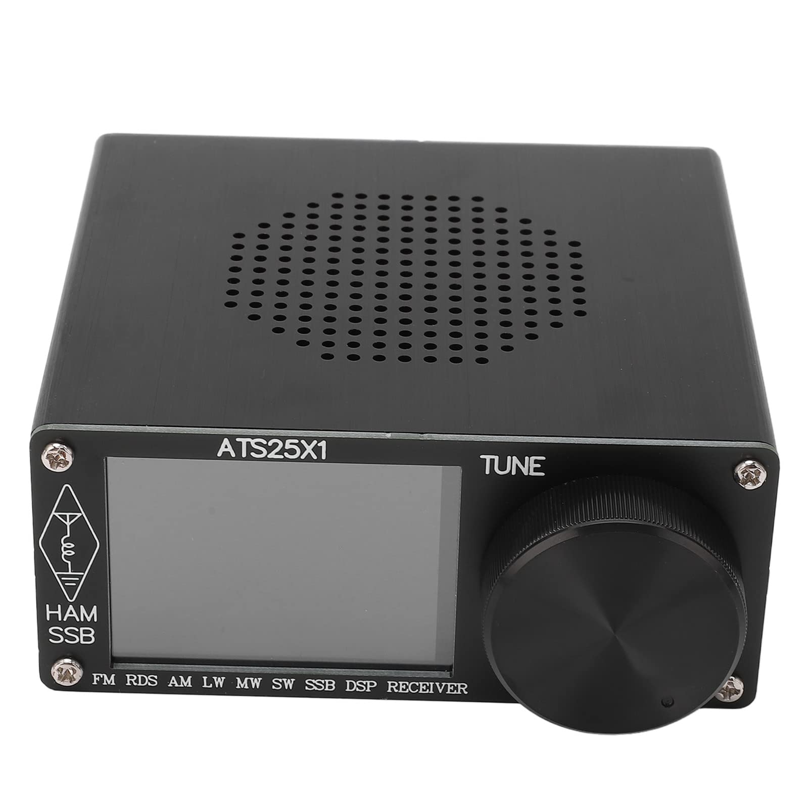 FTVOGUE Ats25X1 Upgraded 2.4' Si4732 Full Band Radio Receiver - Portable AM/FM/SW/LW Radio with Digital Display for Home, Travel & Emergency Use