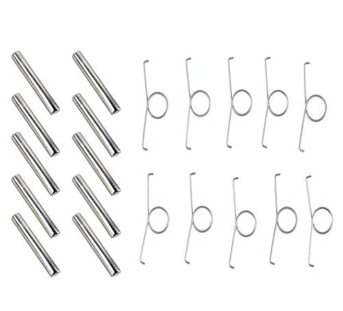 10pcs Spring + 10pcs Buckle