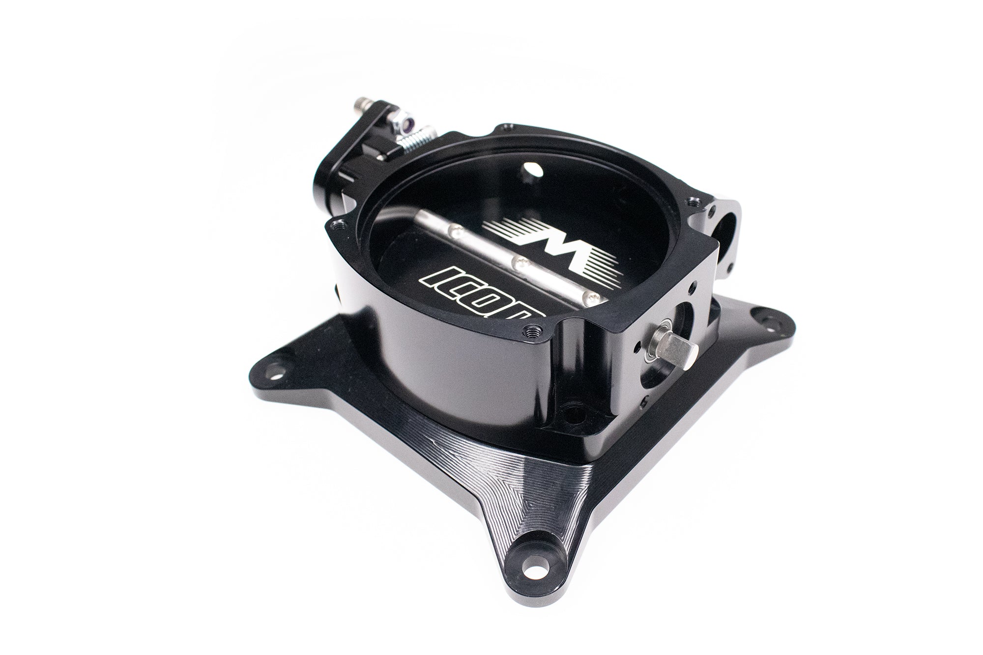 4150 to 102mm Billet EFI Throttle Body Adapter Flange 10-13019 - High Performance Upgrade for Carburetor to EFI Conversion - Perfect for Racing, Hot Rods & Custom Engine Builds