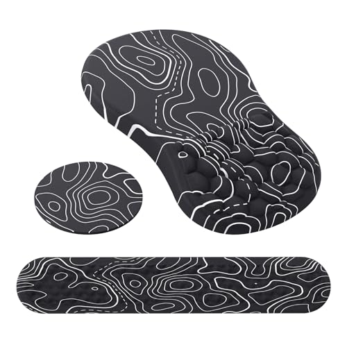 Black Topographic