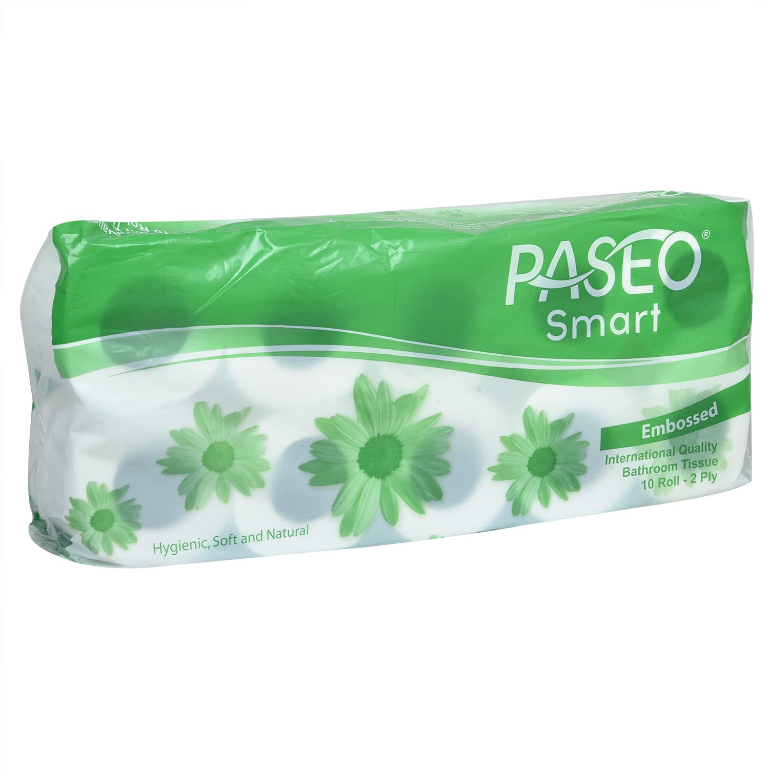 Premium 2-Ply Toilet Paper - 20 Rolls (200 Sheets per Roll) - Soft & Strong Bath Tissue (11x9.9cm Sheet Size) - 2-Pack for Home, Office & Travel Use