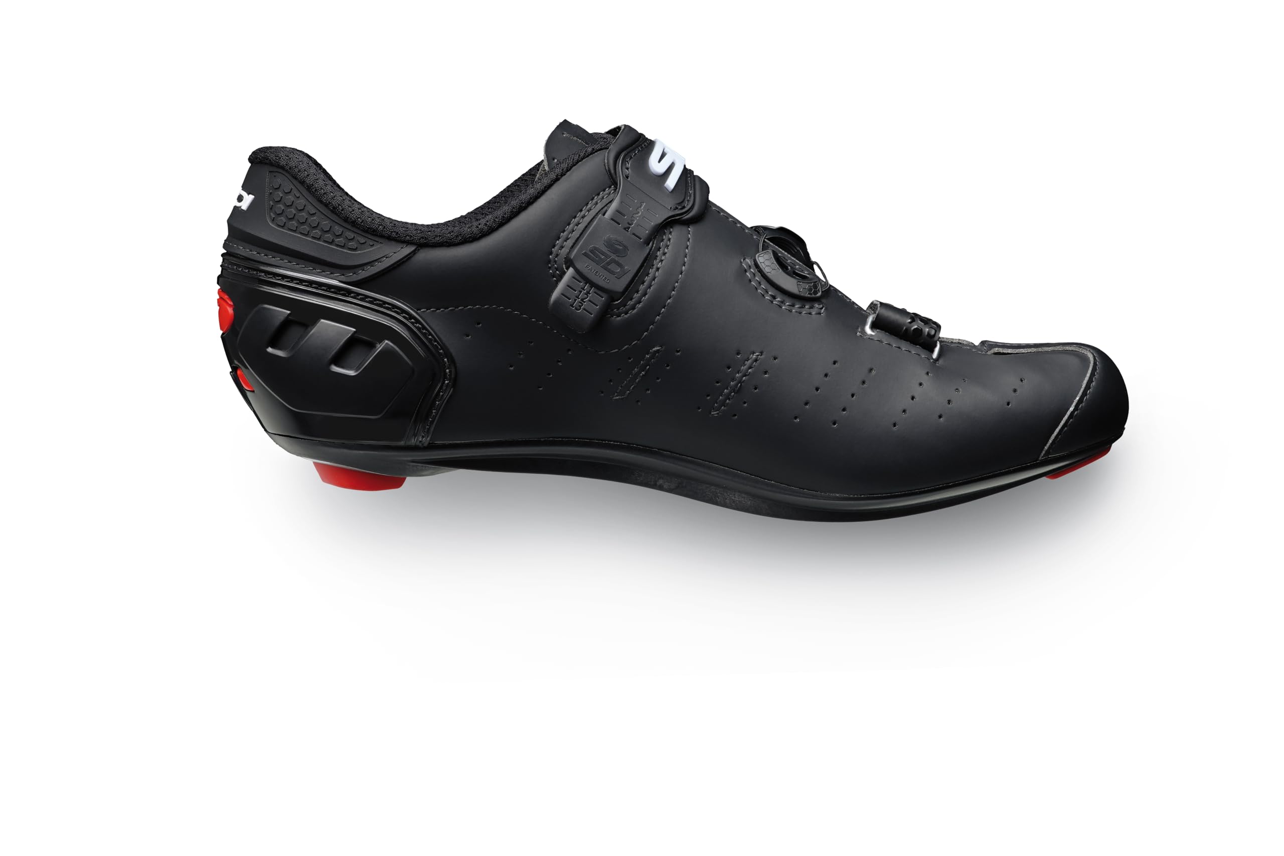 SIDI ERGO 5 MEGA Men's Professional Road Cycling Shoes - Carbon Composite 20 Sole, Integrated Heel & Innovative Closure System | Perfect for Competitive Road Biking & Endurance Training