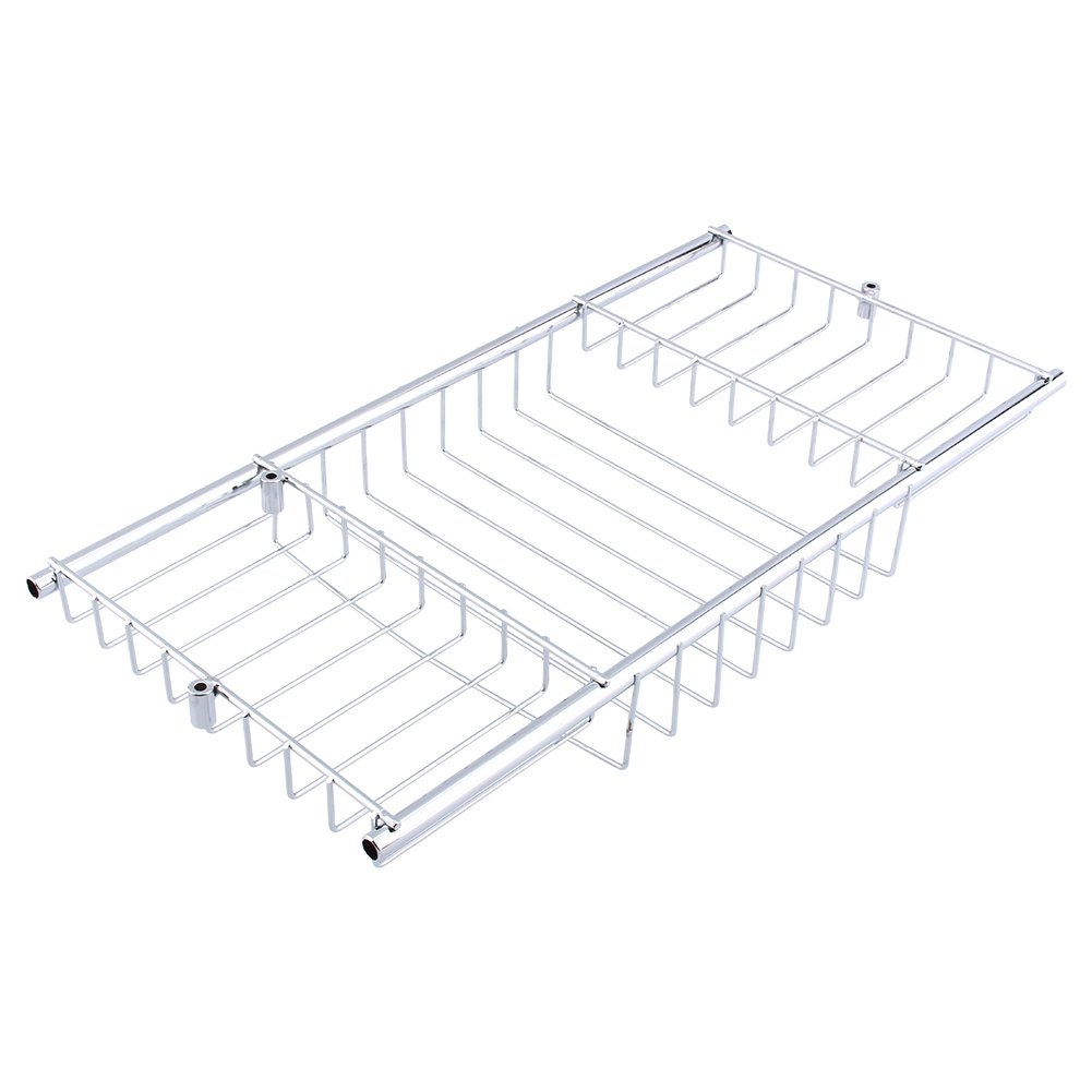 Premium Shower Storage Organizer - Space-Saving Bathroom Shelf for Shampoo, Soap & Wine Bottles - Perfect for Bathroom, Kitchen & Dorm Organization