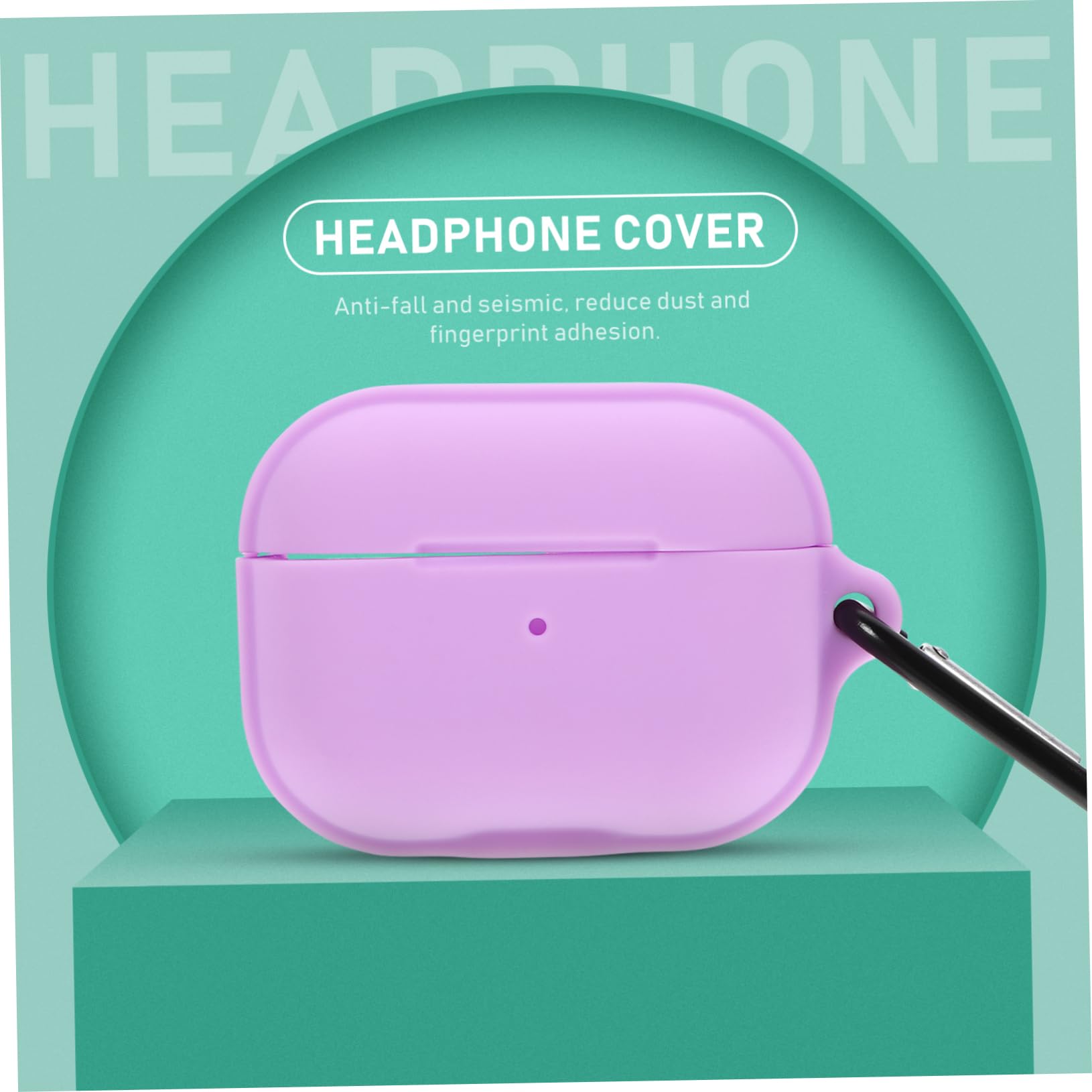 Mikikit 5-Pack Durable Earphone Case Cover with Secure Buckle - Compact & Portable Headphone Pouch for Travel, Gym, Work, and Daily Use - Perfect Gift Idea for Music Lovers