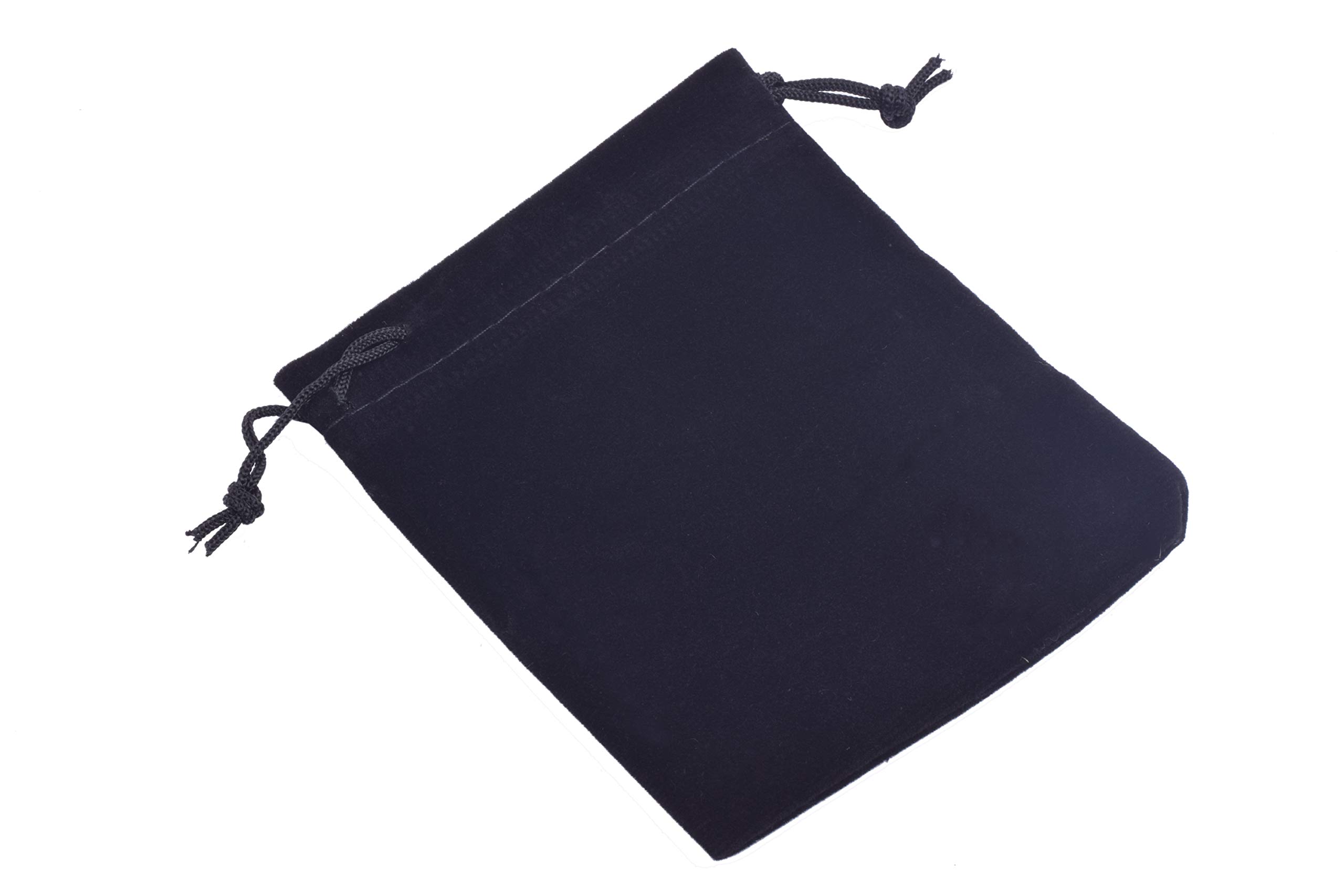 Sansam 50pcs Velvet Jewelry Pouches 4x4.8 Inch - Wedding Party Favor Bags for Gifts & Jewelry Storage