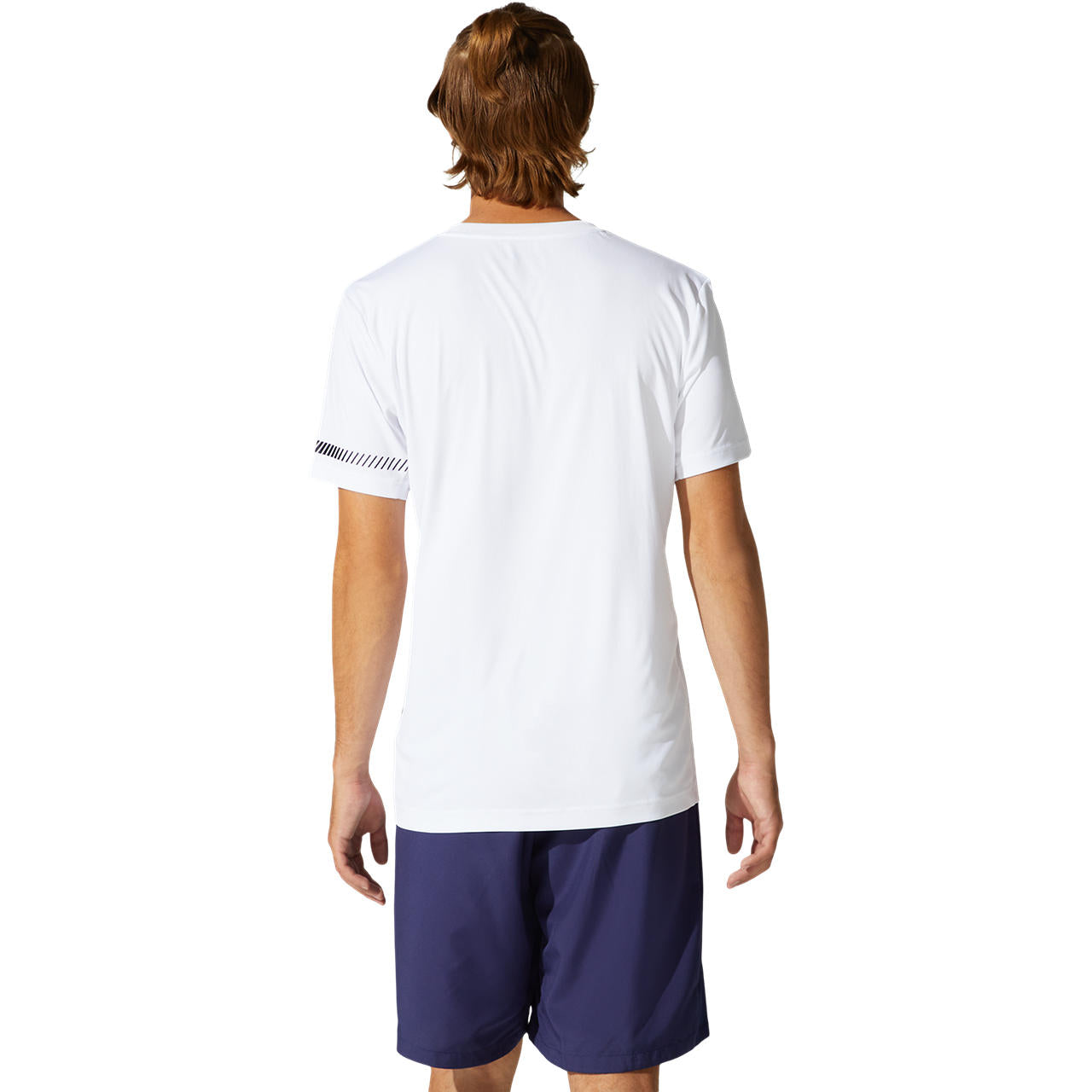ASICS Men's Performance Tennis Polo Shirt - Moisture-Wicking Quick-Dry Activewear Top for Court Sports (White) - Perfect for Tennis, Pickleball & Casual Wear